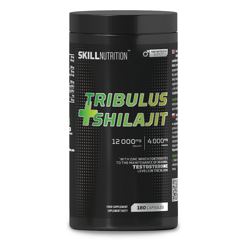 Skill Nutrition Tribulus + Shilajit - 180 Vegan Caps