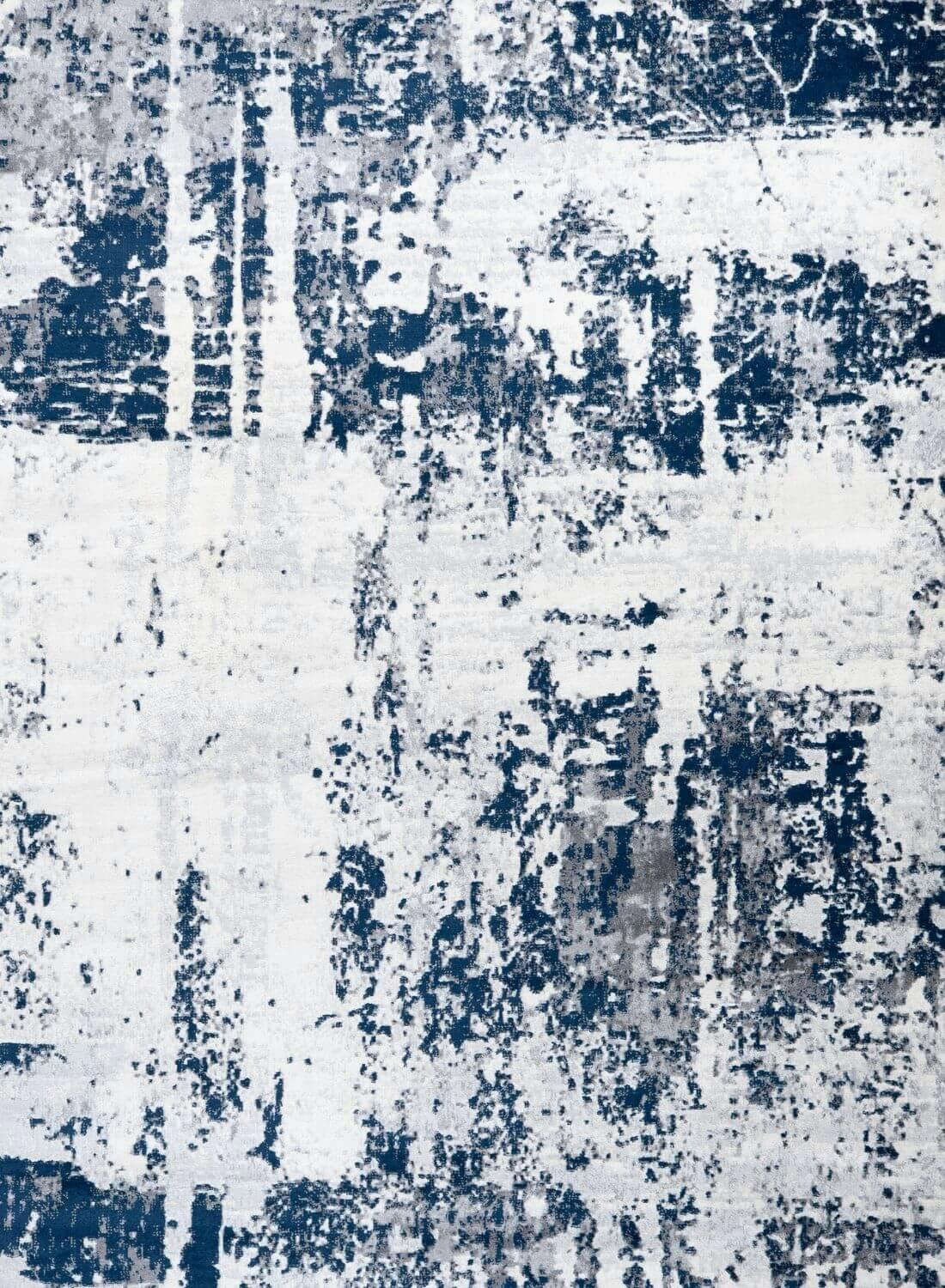 Rackhams Elaris Abstract Navy Rug | 420 - 120X170 Cm