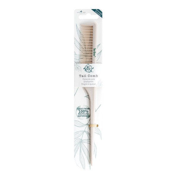 So Eco Tail Comb – Fine-Toothed Rat Tail Comb for Backcombing, Sectioning & Precision Hair Styling, Made From 100% Post-Consumer Recycled Material - Image 3