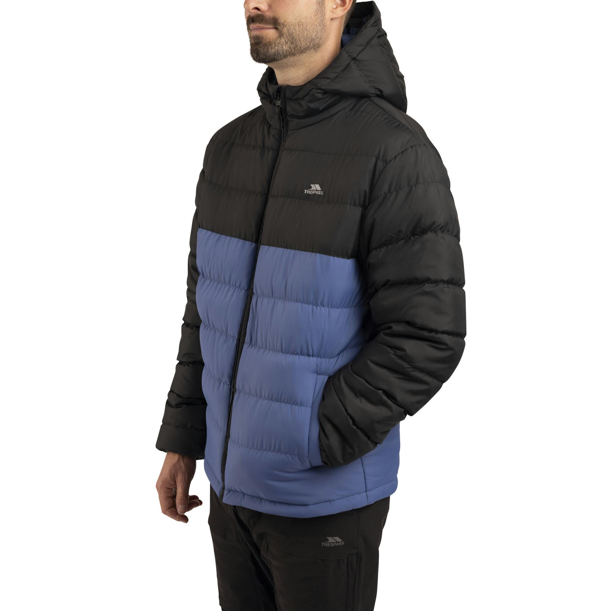 Trespass Men's Indigo Oskar Padded Jacket - Tone - S - Tone - 100% Polyester