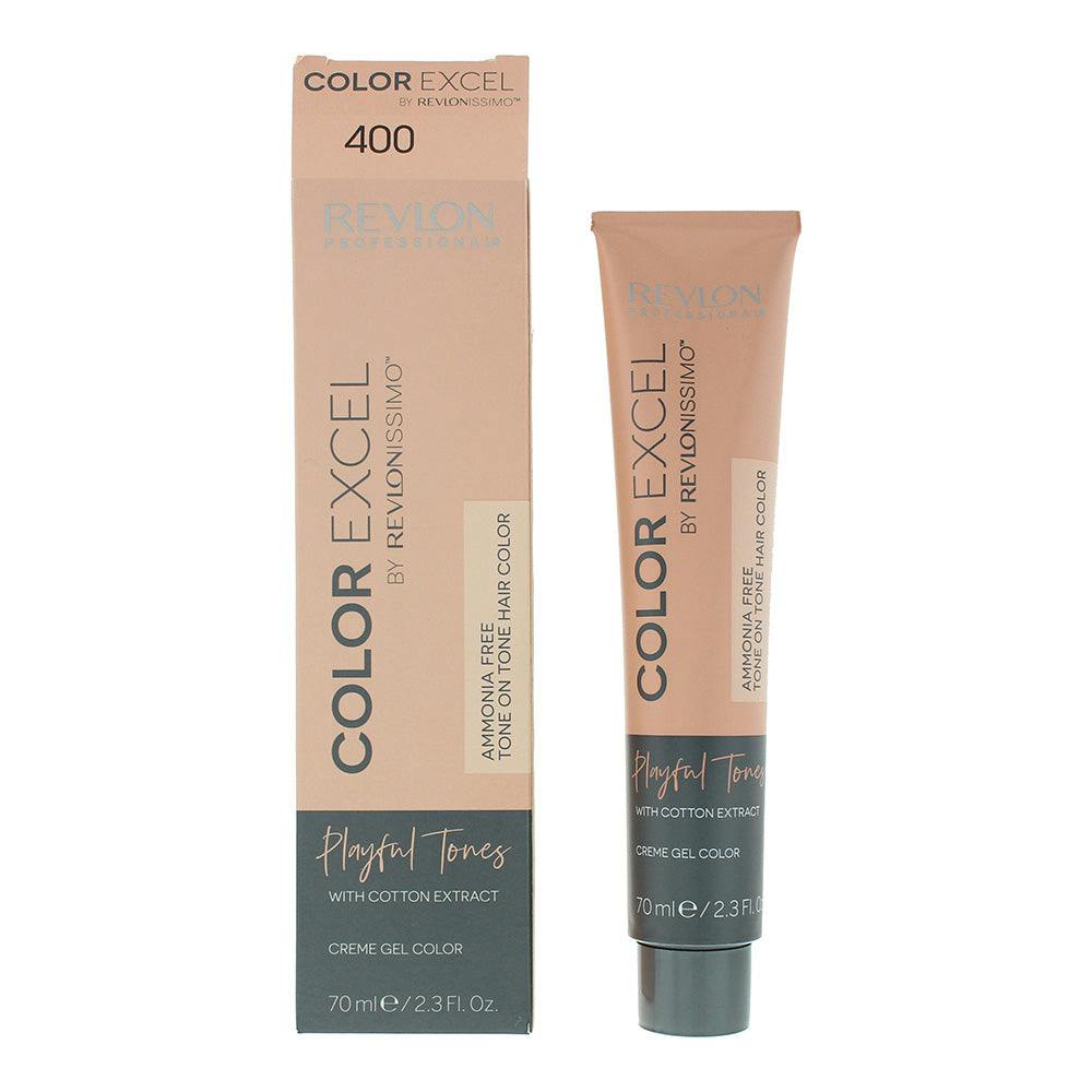 Revlon Color Excel Playful Tones 400 Creme Gel Color 70Ml