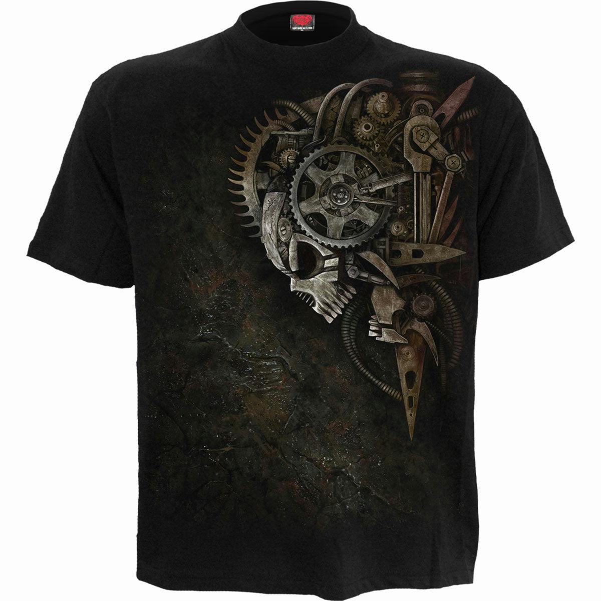 Spiral Direct Black Diesel Punk - T-Shirt - 4XL - Digital