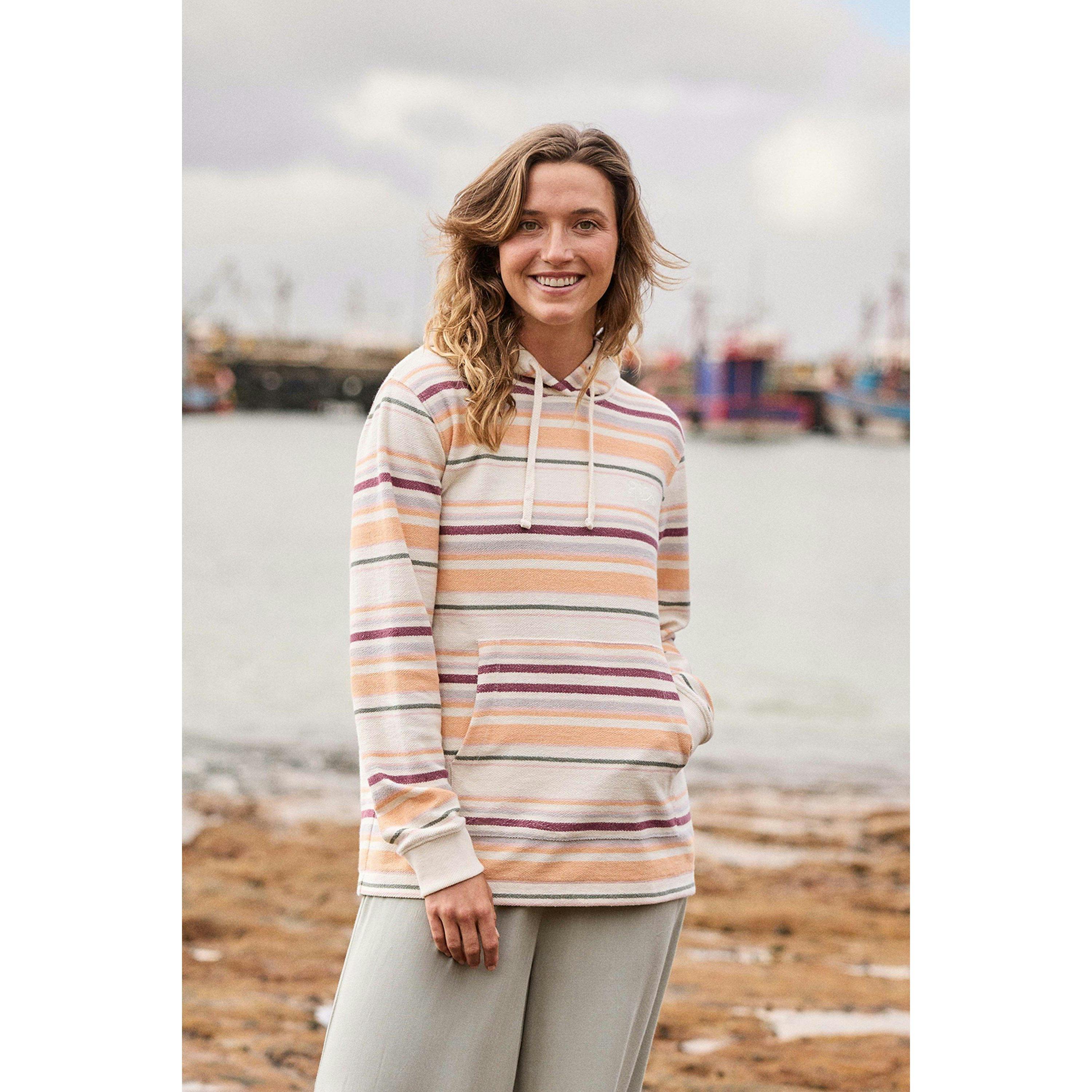 Animal Women's Light/Pink Lila Organic Beach Hoodie - 8 Uk - 100% Organic Cotton