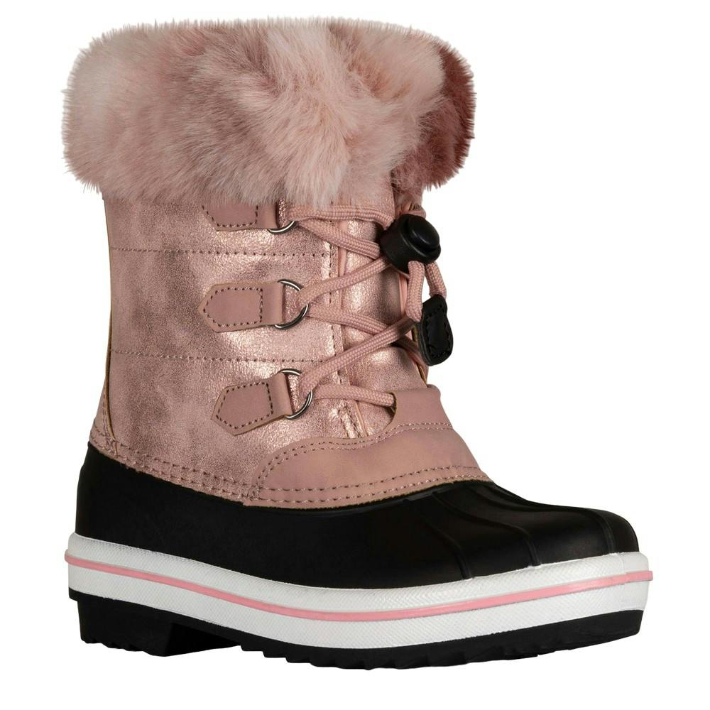 Trespass Pink Childrens/Kids Eiry Snow Boots - 13 Uk Child