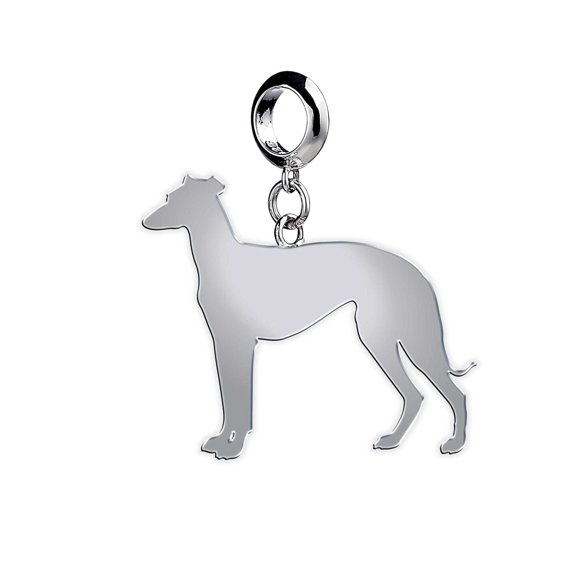 Mylee London Silver Sloughi Silhouette Charm - No - Slider Charm