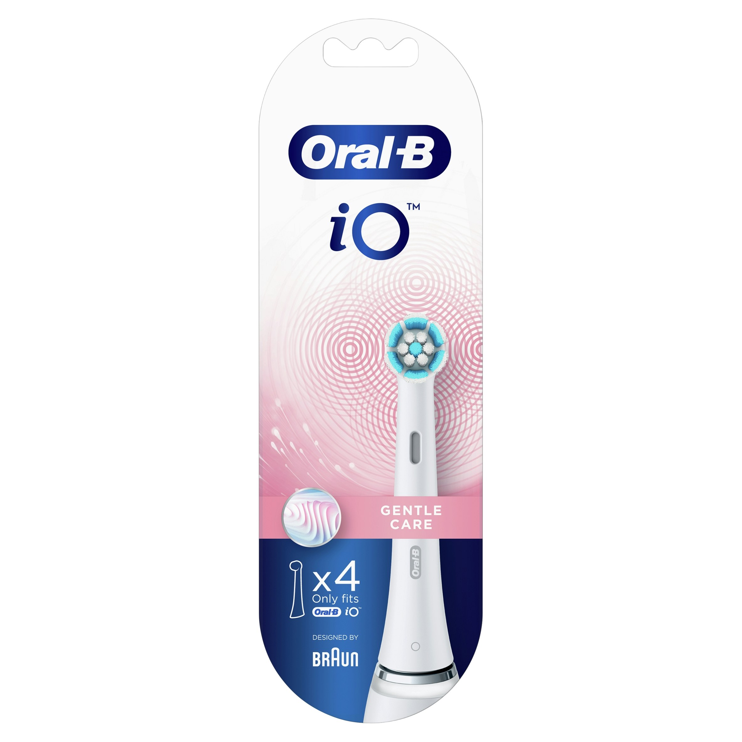 Oral-B Io Gentle Care Toothbrush Heads, Pack Of 4 Counts Adult