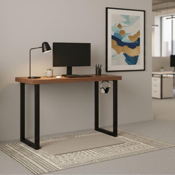 Trl Furniture Grain Walnut Standing Workstation - 140 - 80