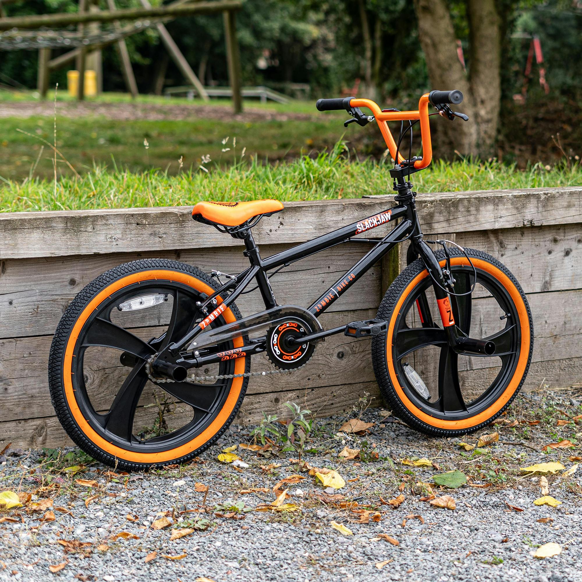 Zombie Black/Orange Slackjaw Bmx Bike