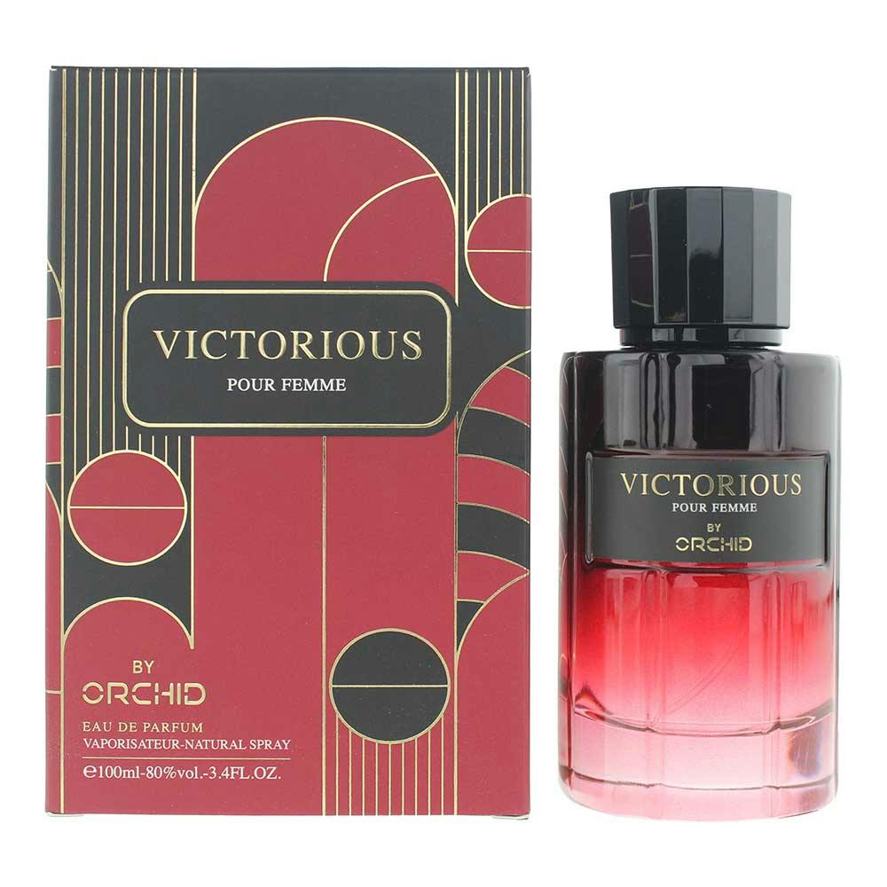 Women's Orchid Victorious Pour Femme Eau De Parfum White/Amber 100Ml - Image 5