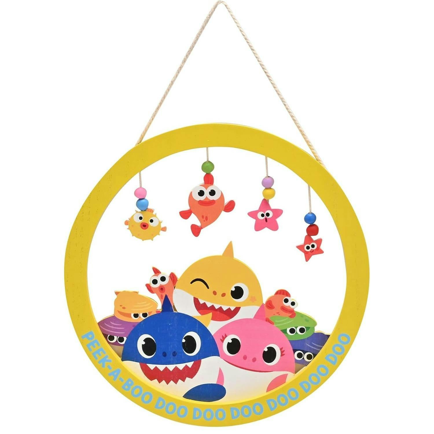 Rackhams Yellow Baby Shark Hanging Plaque - Hanging Plaque - 1