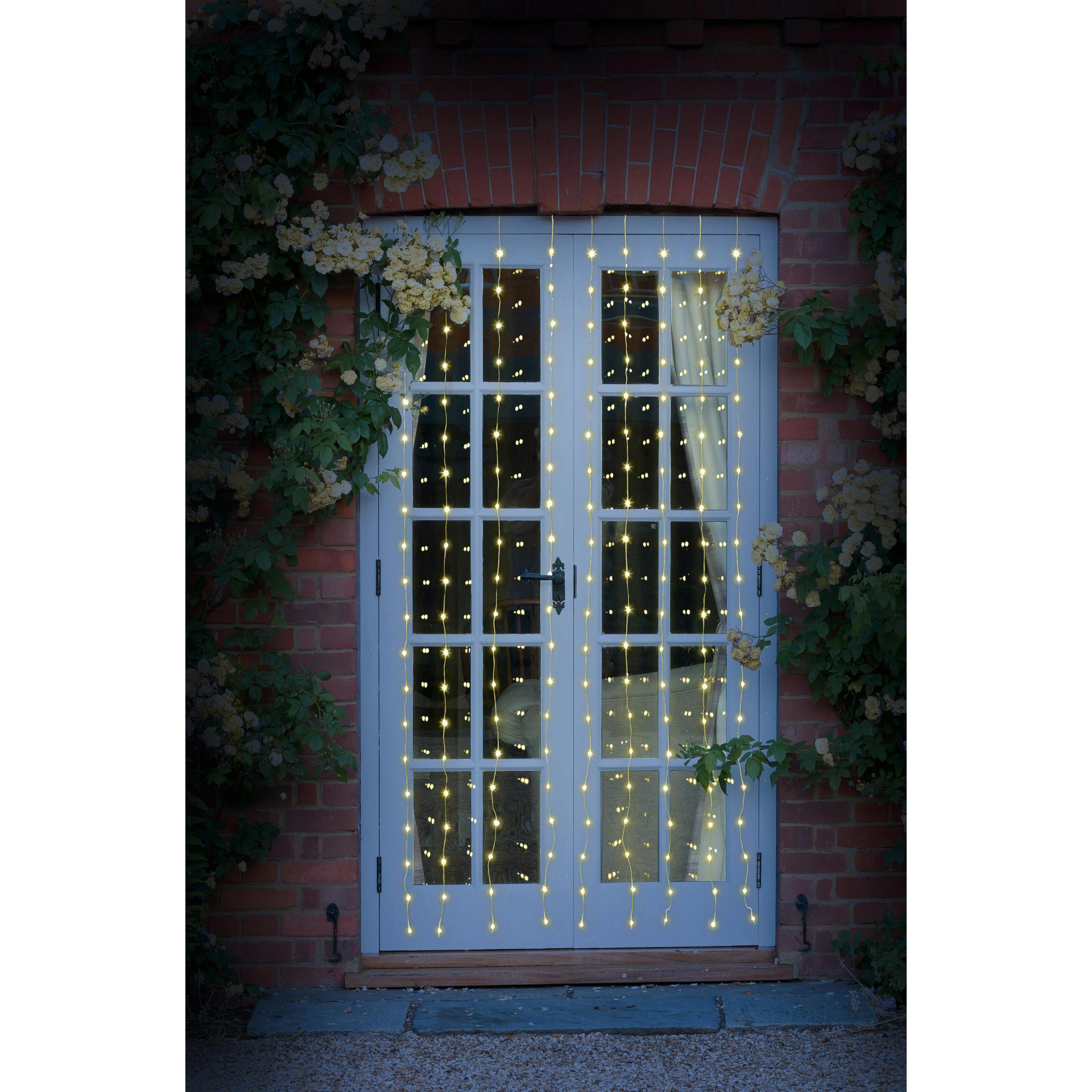 Scotts Of Stow White Party Curtain Lights Warm