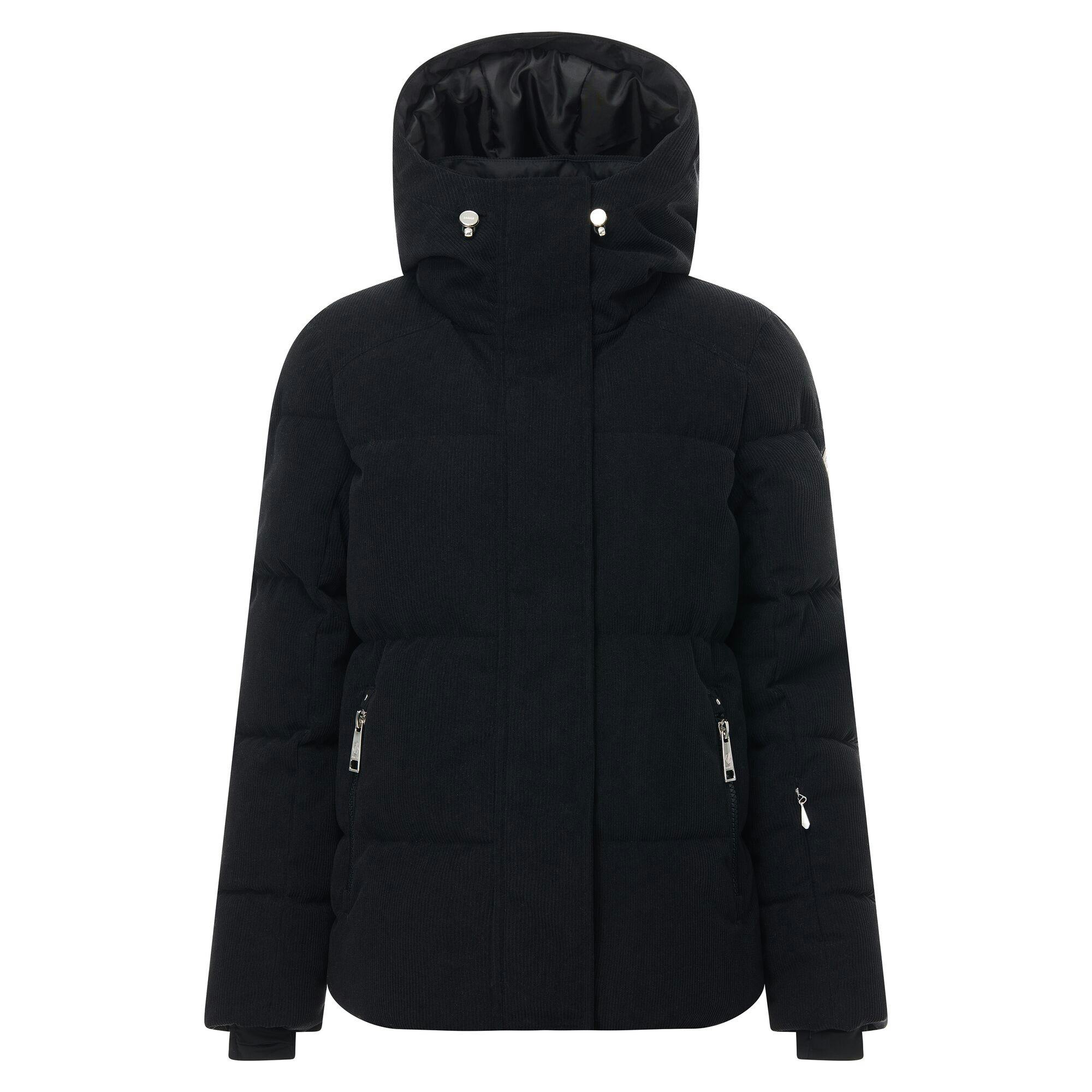 Regatta Women's Black / Allure Ski Jacket - 8 Uk - 100% Recycled Polyester
