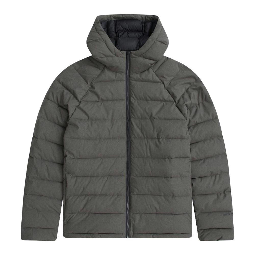 Animal Men's Light/Green Cloud Cosi Hooded Marl Padded Jacket - Khaki - Xxl - Khaki - 100% Mixed