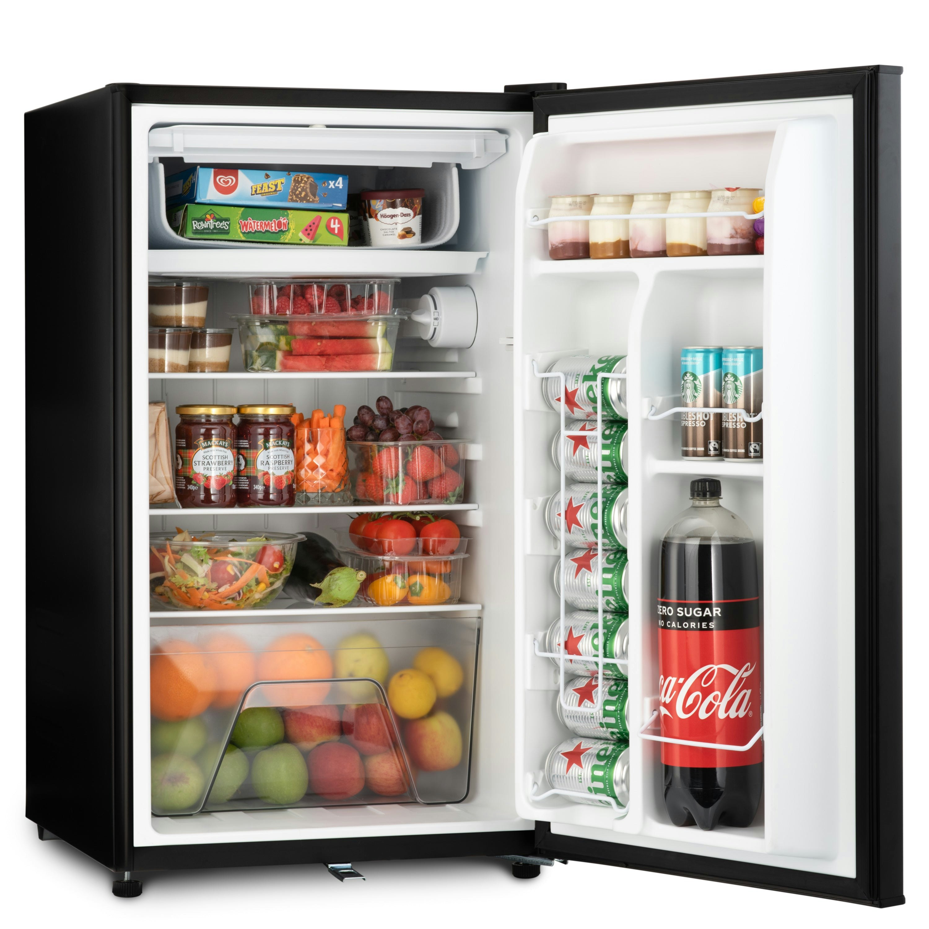 Subcold Black Eco100 Led Under Counter Fridge