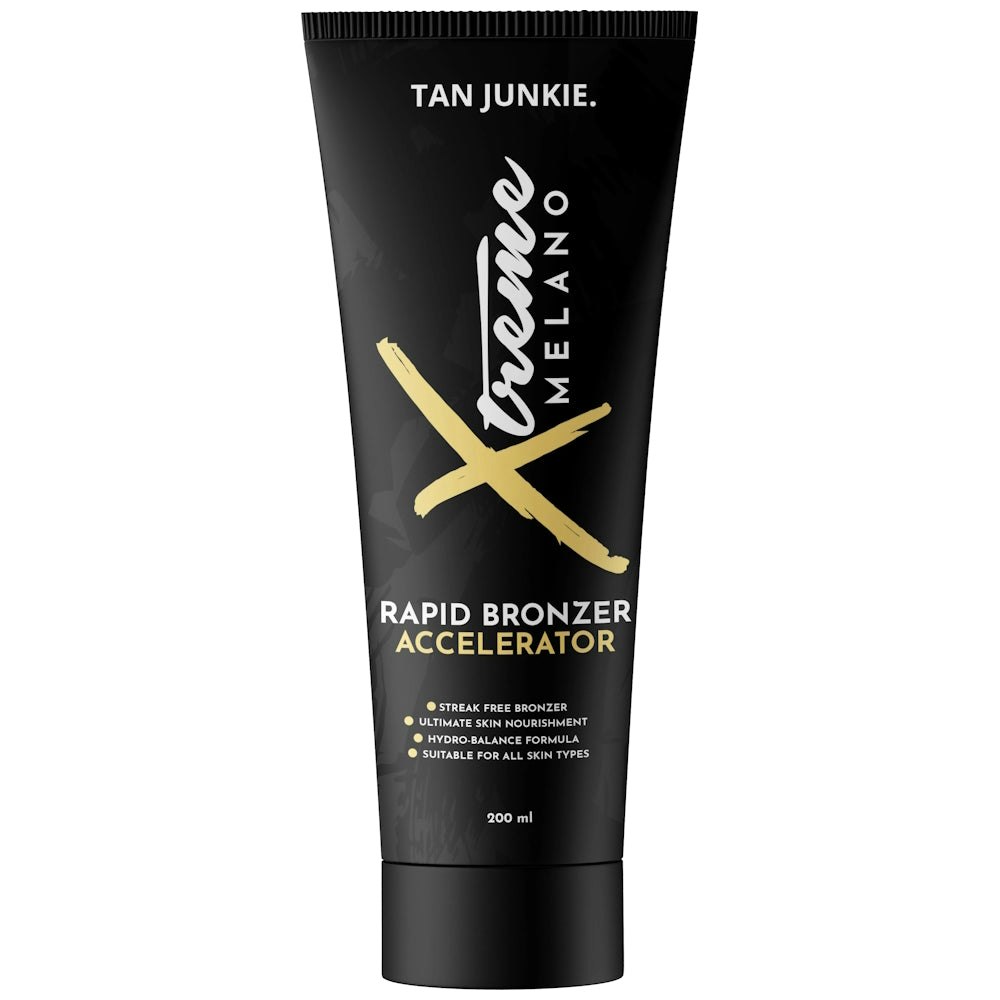 Tan Junkie Cream/Bronze Xtreme Melano Rapid Bronzer - Bottle