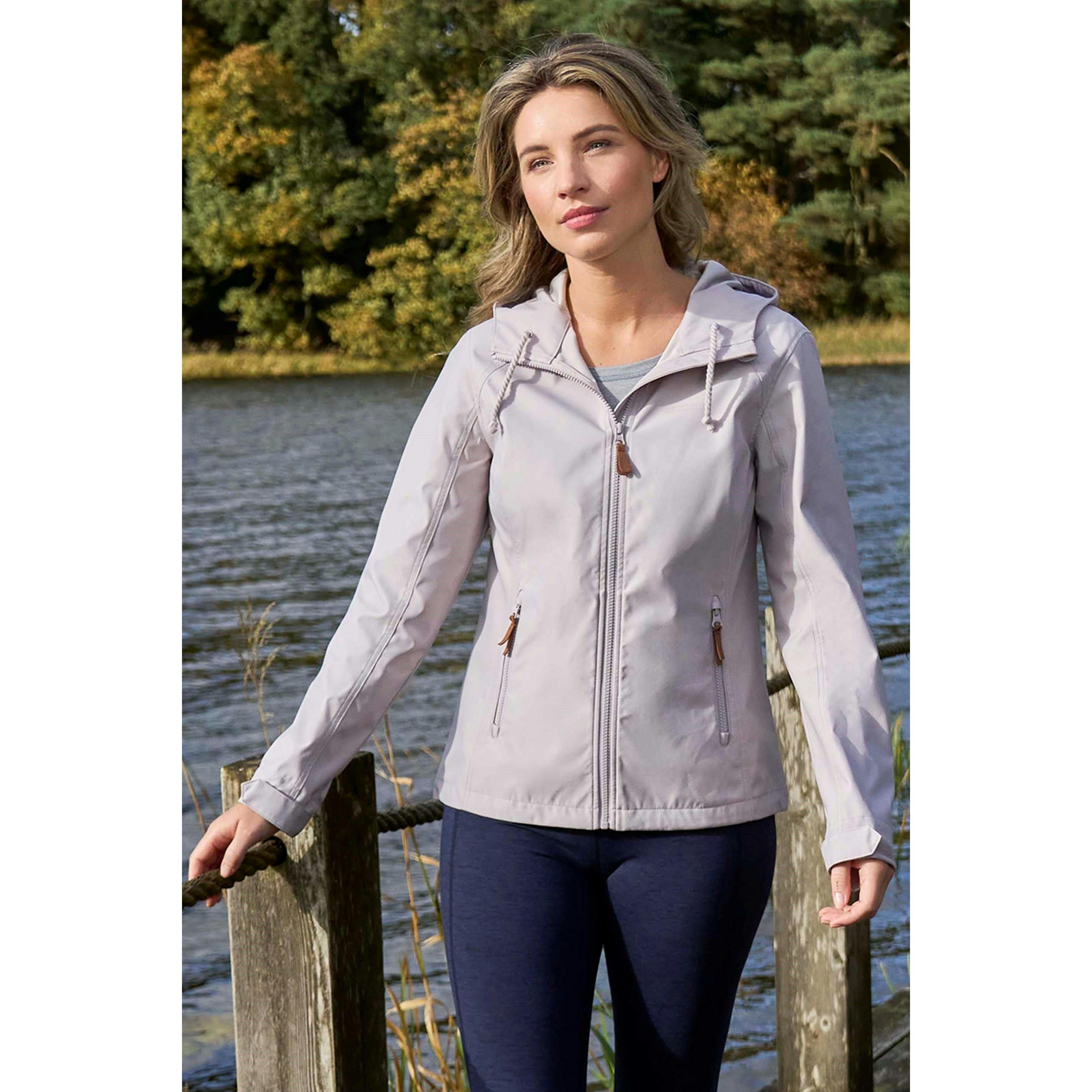 Mountain Warehouse Women's Beige Iona Soft Shell Jacket - 6 Uk - 100% Polyester