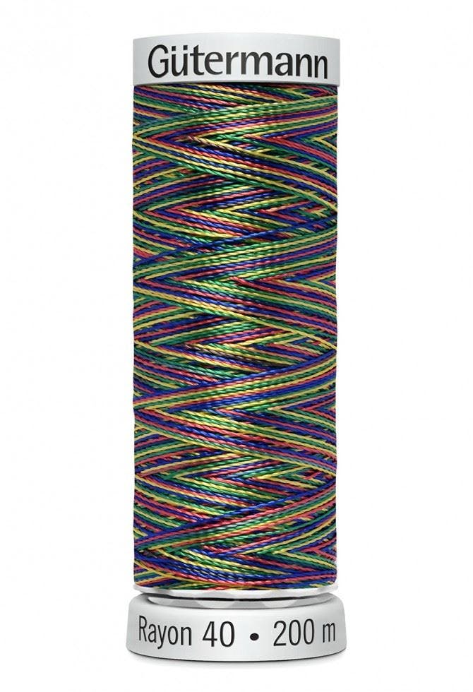 Gutermann No 40 Sulky Rayon Embroidery Thread 200M Rayon Thread Suitable For Embroidery - 2240 - 200 Metres