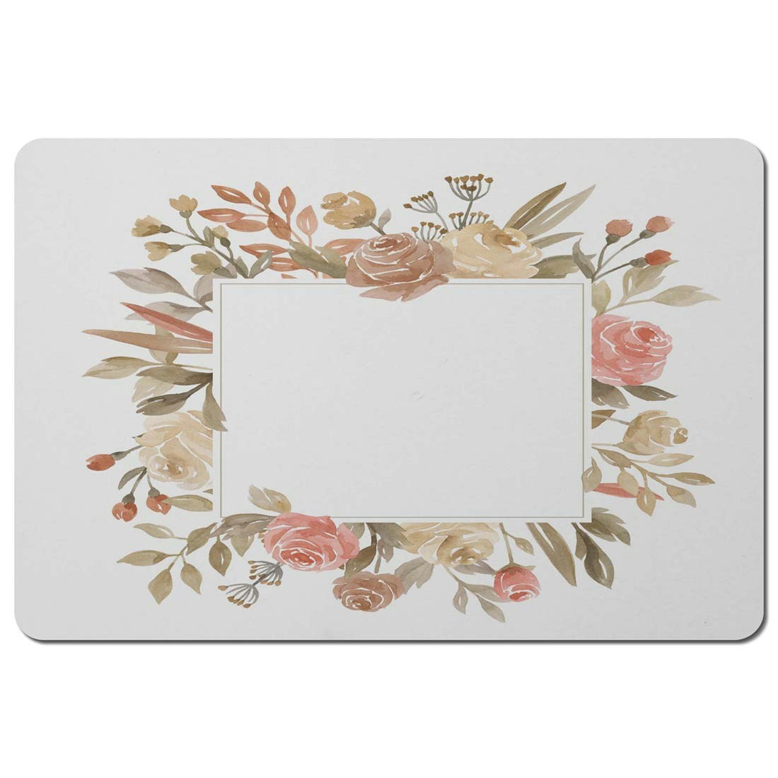 Rackhams Flower Border (Placemat) Size 6