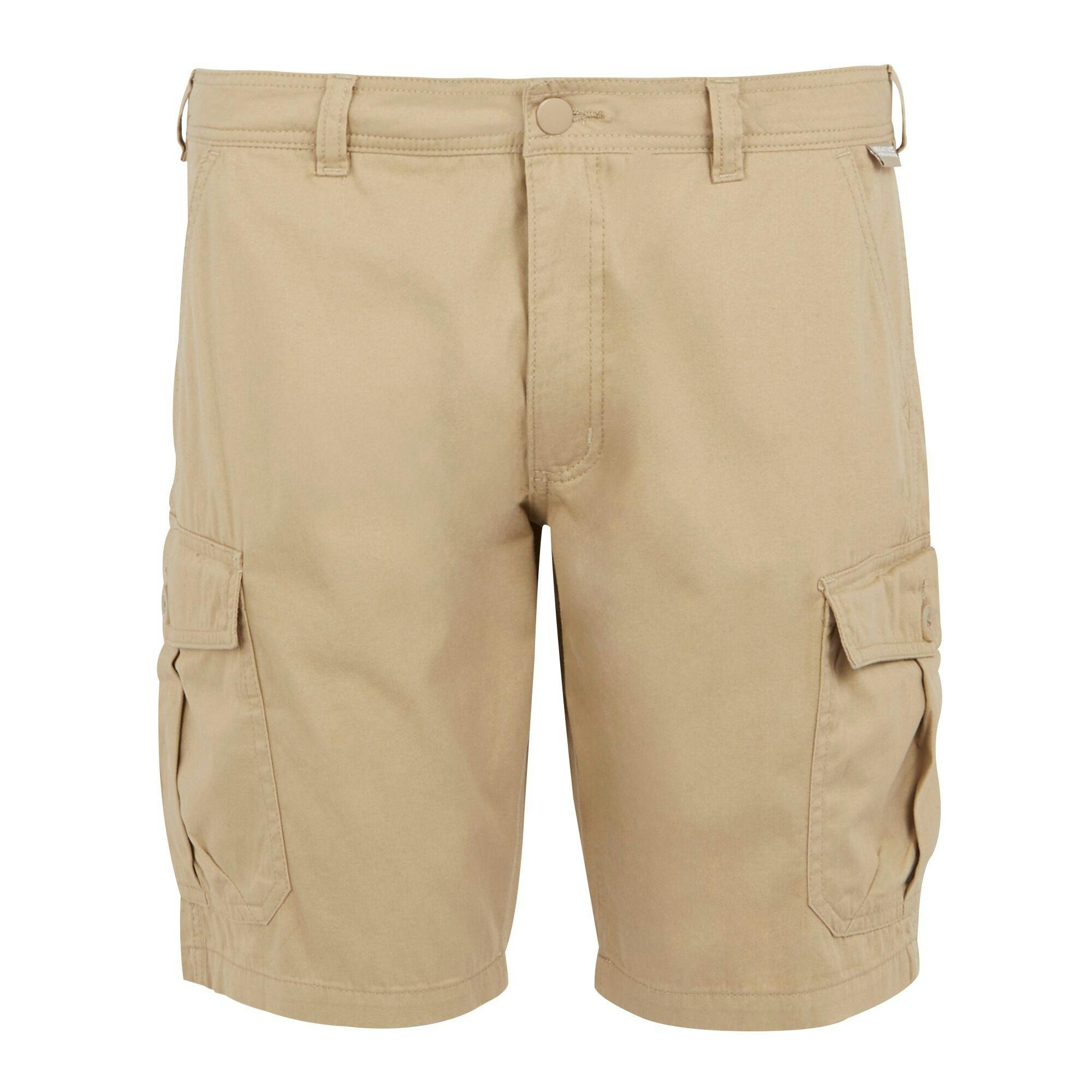 Regatta Men's Ruwan Casual Shorts - Oat - 44R - Oat - 100% Cotton