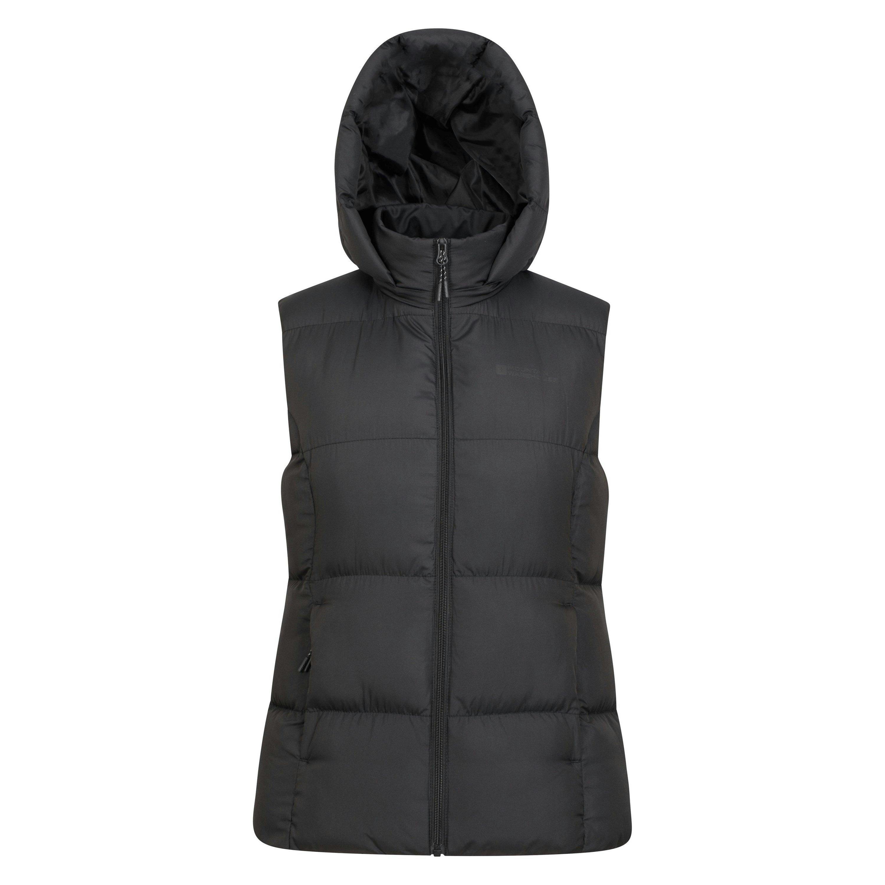 Mountain Warehouse Women's Black / Astral Ii Padded Gilet - 20 Uk - 100% Polyester
