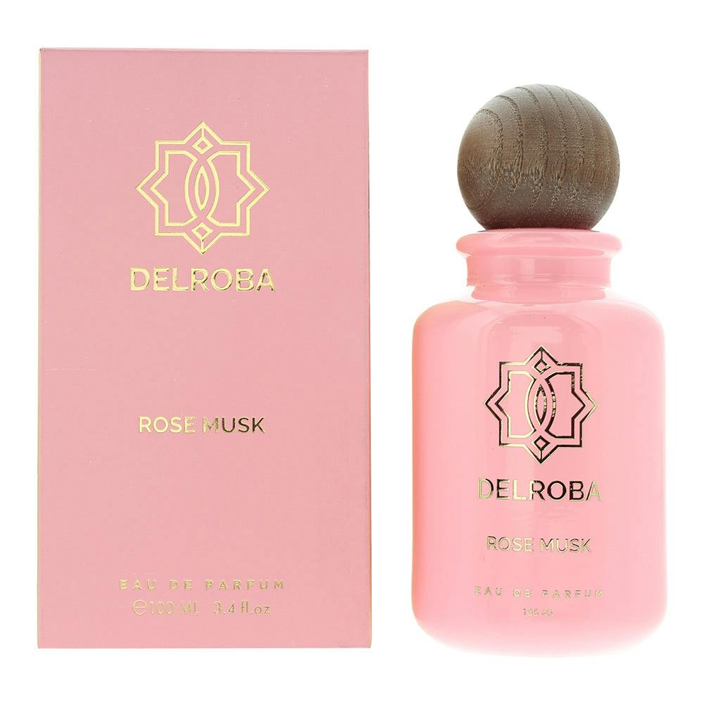 Delroba Women's Rose Musk For Woman Eau De Parfum 100Ml