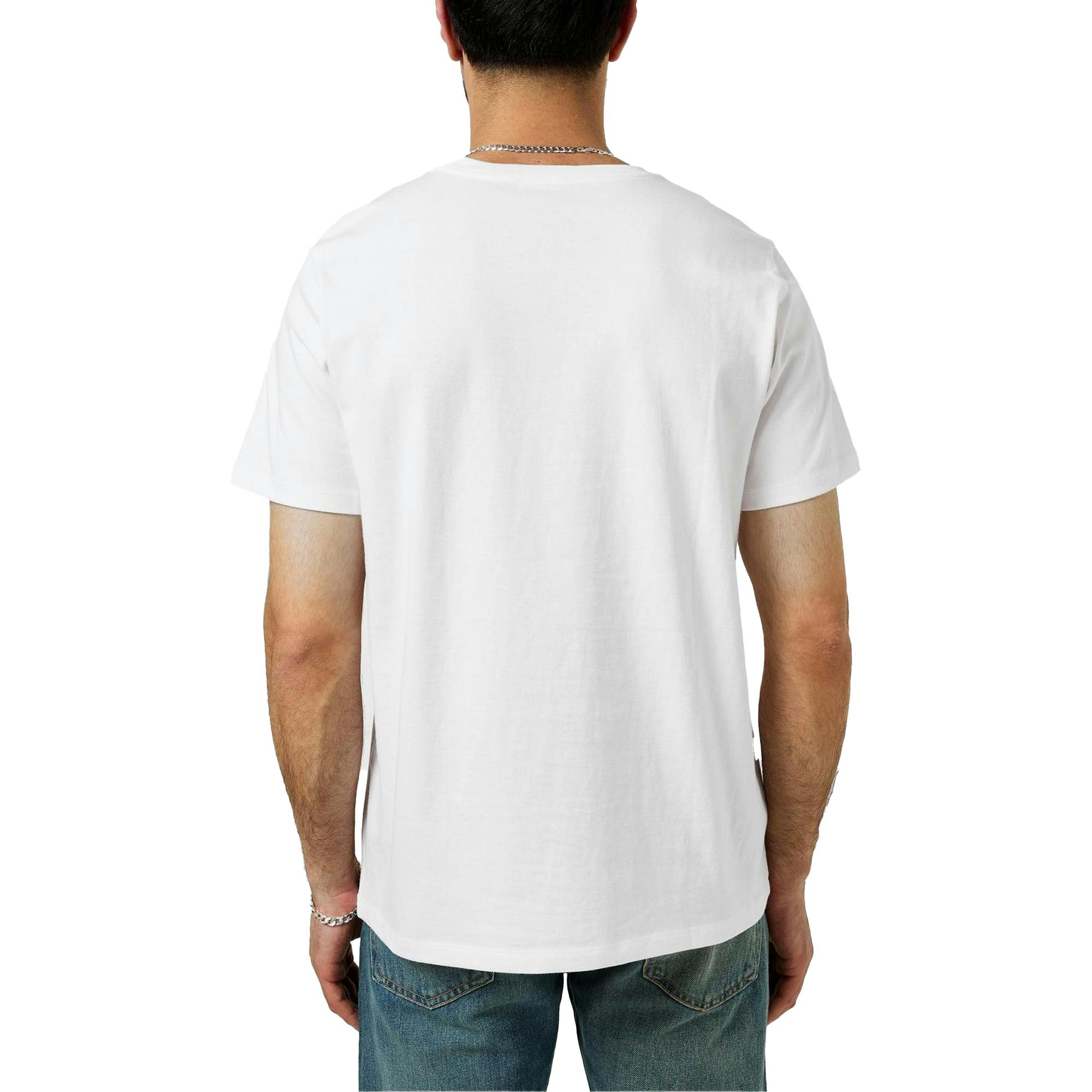 Levis Men's White Original Batwing Logo T-Shirt - Xs - 100% Mixed