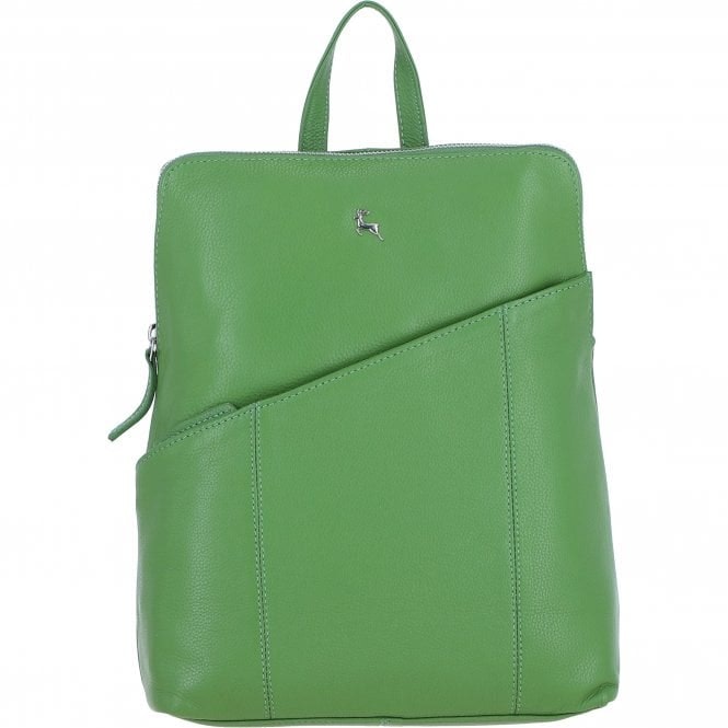 Ashwood Women's Real Leather Backpack: Westminster - Leather - Fern
