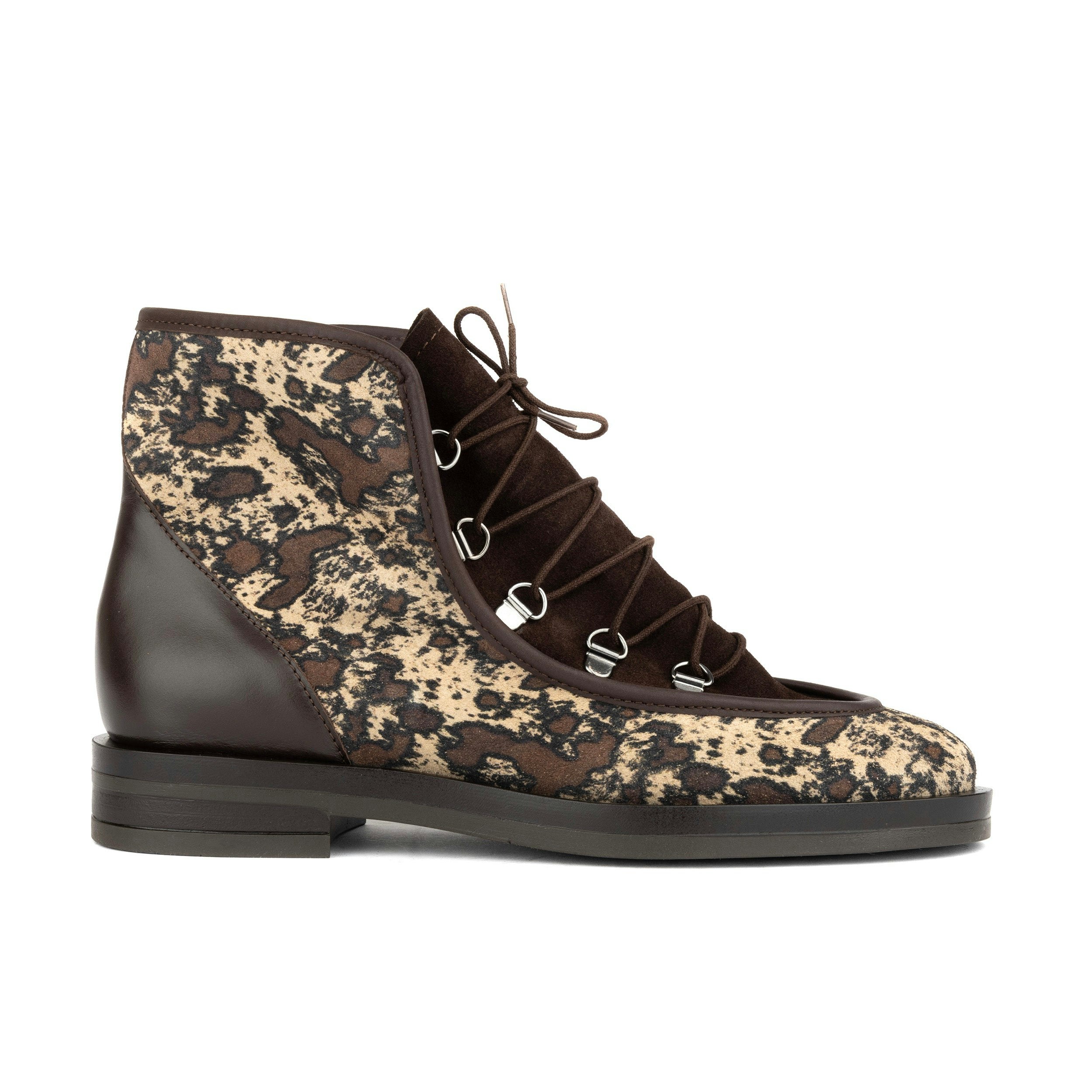 Embassy London Women's Brown Hedera - Cow - Suede Alpine Boot - Uk 3 / Eu 36 / Us 5