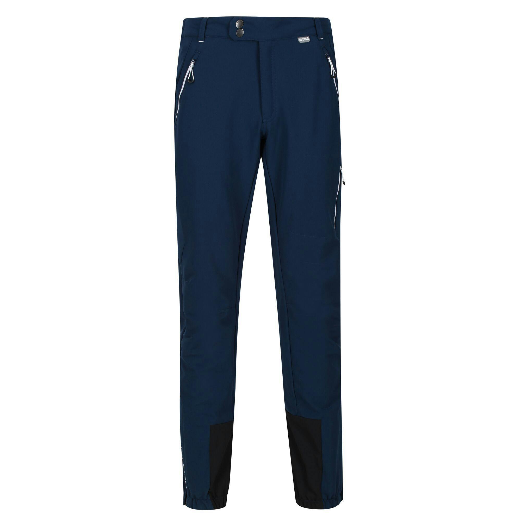 Regatta Men's Mountain Walking Trousers - Moonlight Denim - 44R - Moonlight Denim - 100% Polyester