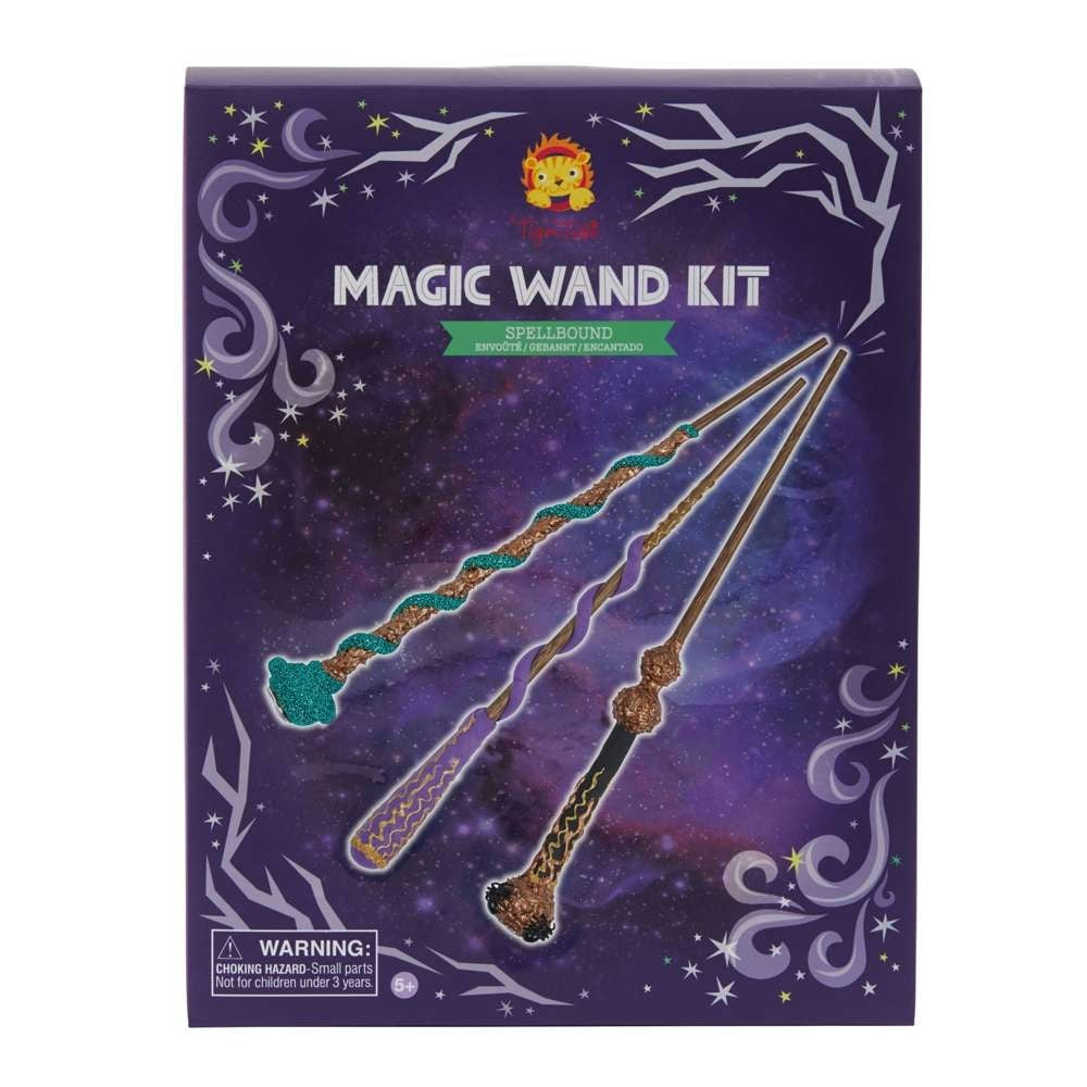 Tiger Tribe Purple/Green/Gold Magic Wand Kit - Spellbound