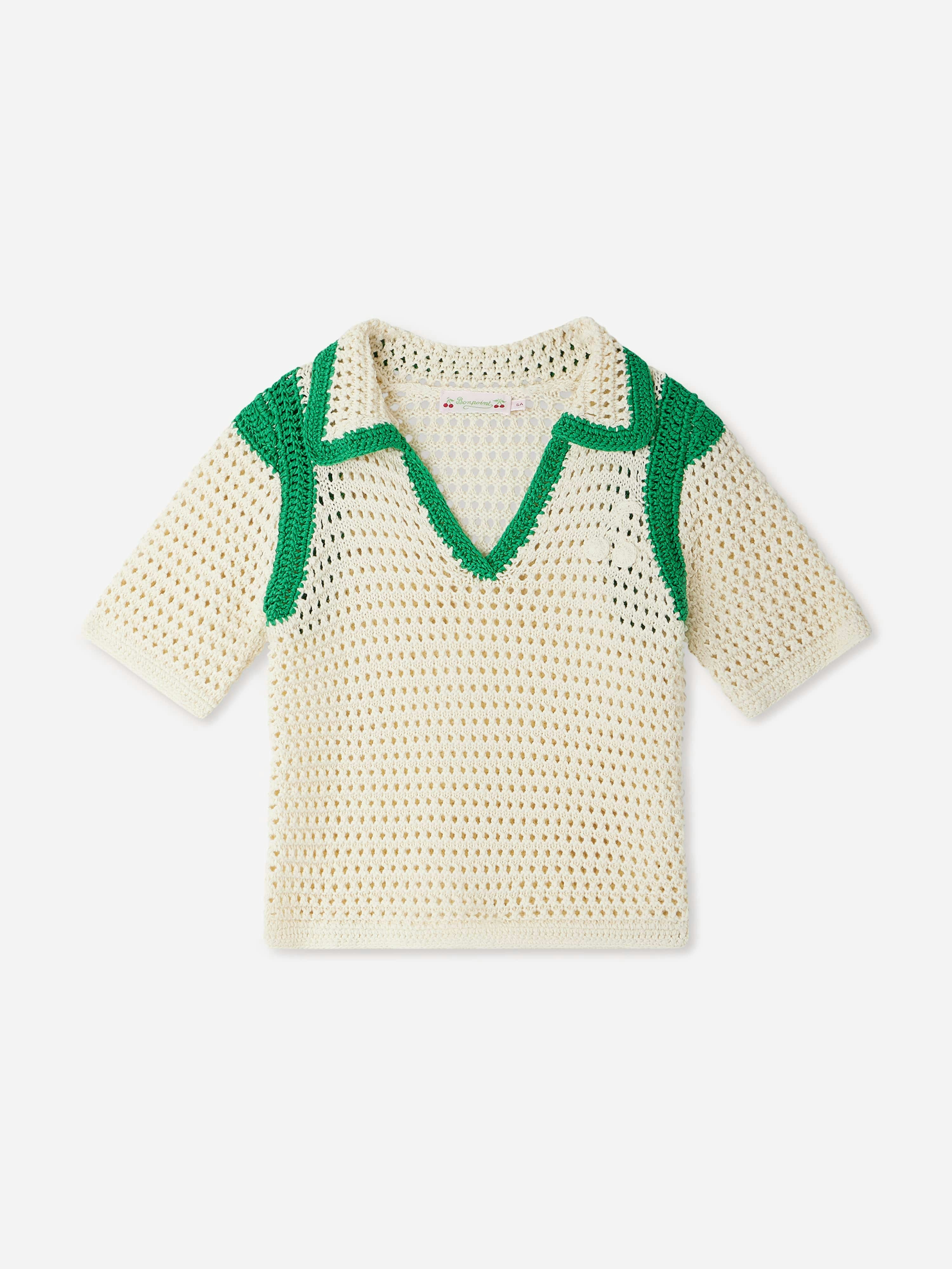 Bonpoint Girls Ivory Elanita Jumper In - 10 Yrs