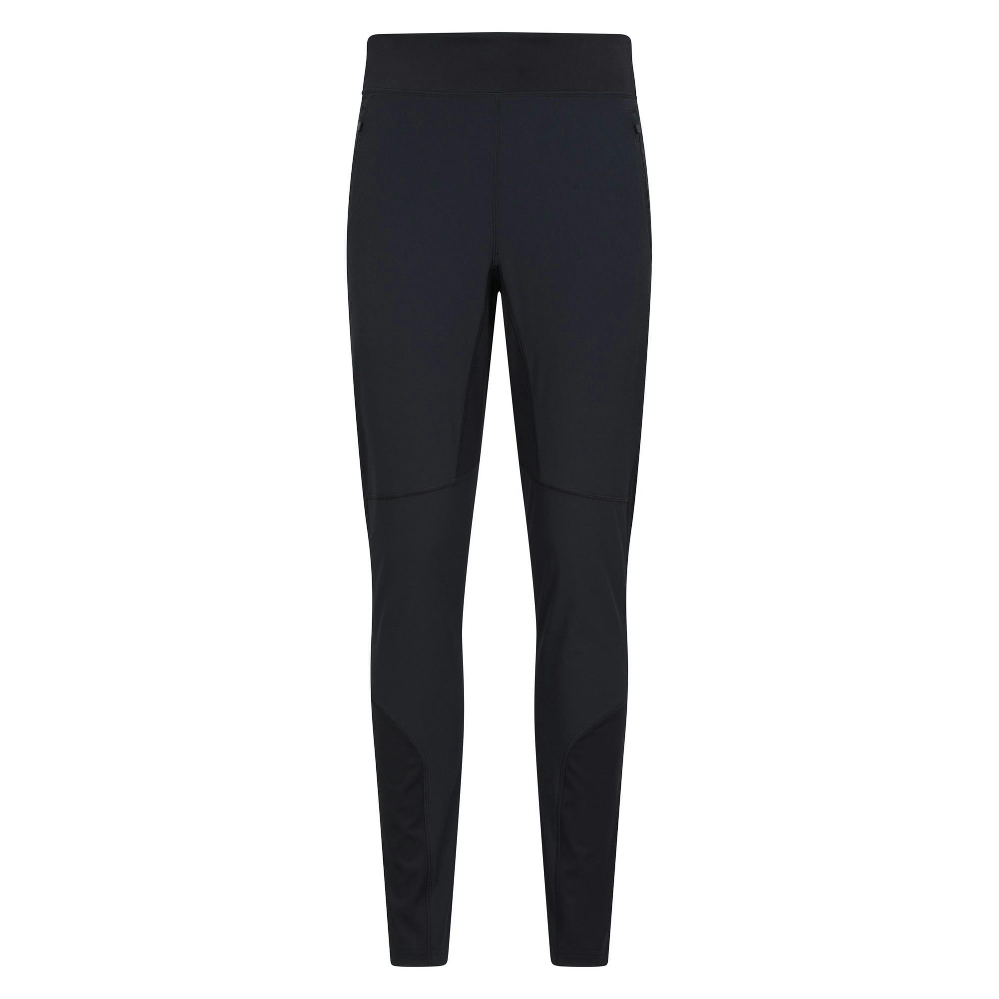 Mountain Warehouse Women's Black Etna Water Resistant Leggings - 16 Uk - 90% Polyamide/10% Elastane
