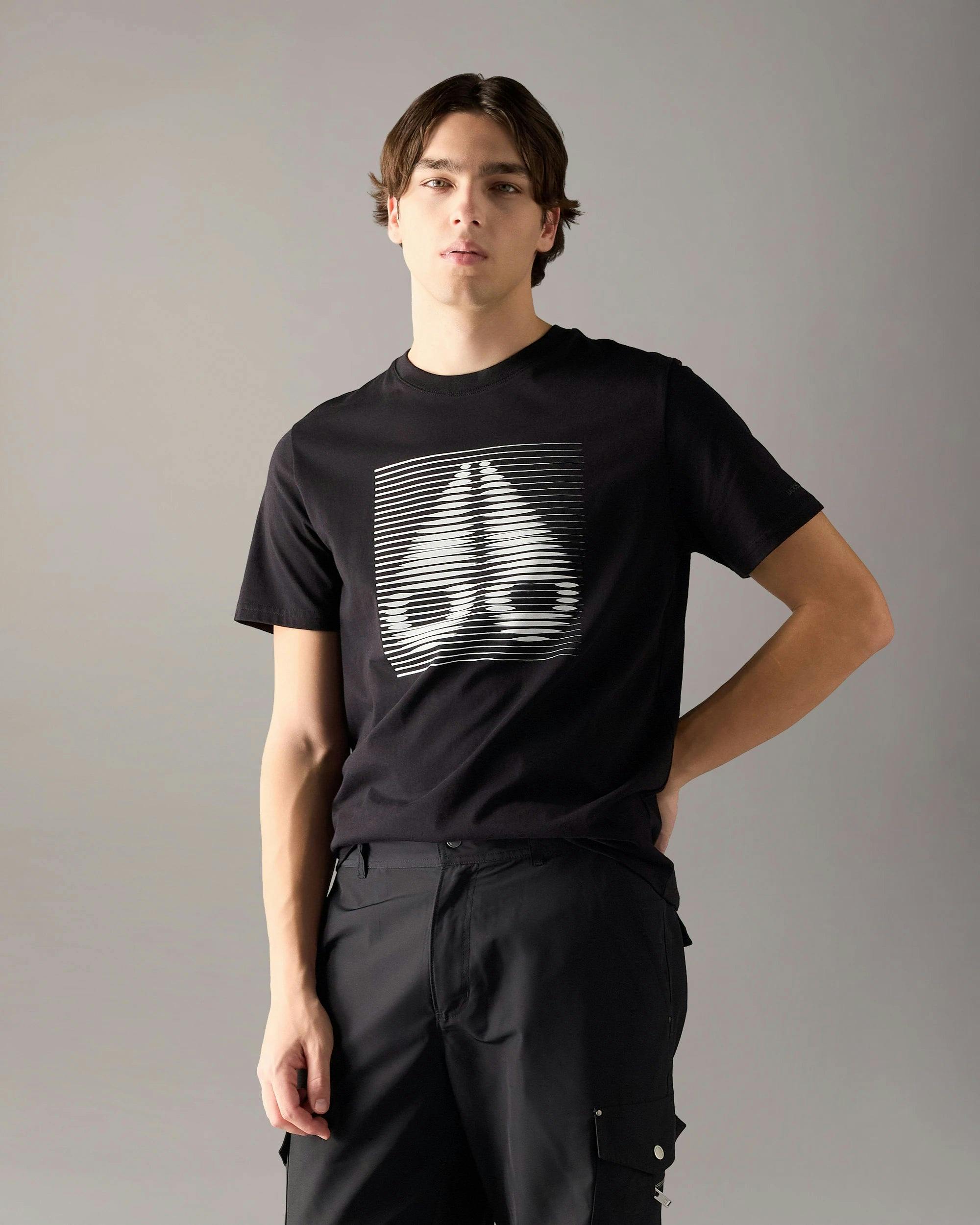 Moose Knuckles Men's Black Raydaze T-Shirt - 292 - 292 - L