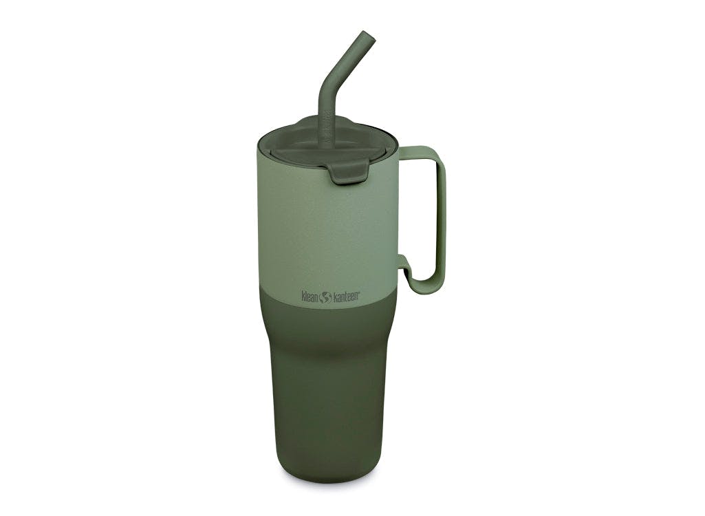 Rackhams 1064Ml Rise Tumbler With Straw Lid - Sea Spray