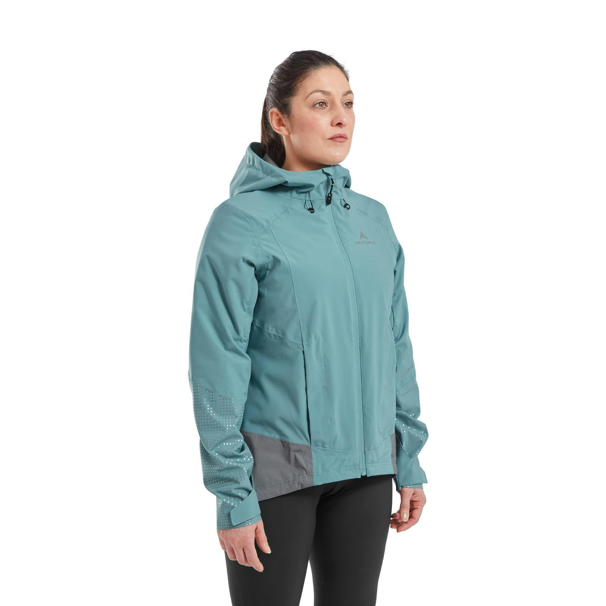 Altura Women's Green Nightvision Typhoon Insulated Jacket 2025 - 14