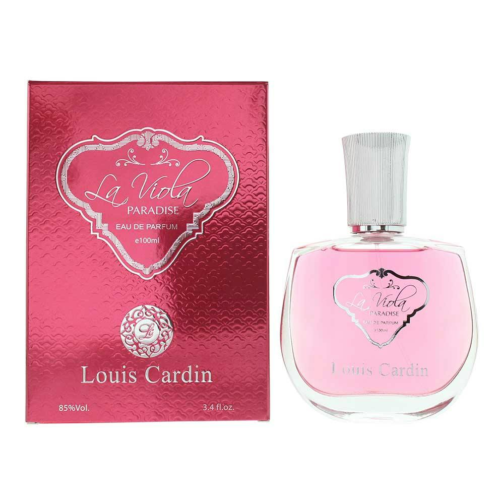 Louis Cardin Women's Pink La Viola Paradise Eau De Parfum 100Ml Spray In - Image 9