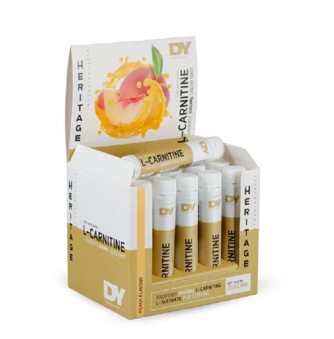 Dorian Yates L-Carnitine Liquid Shot, Peach - 20 x 25ml - Image 3