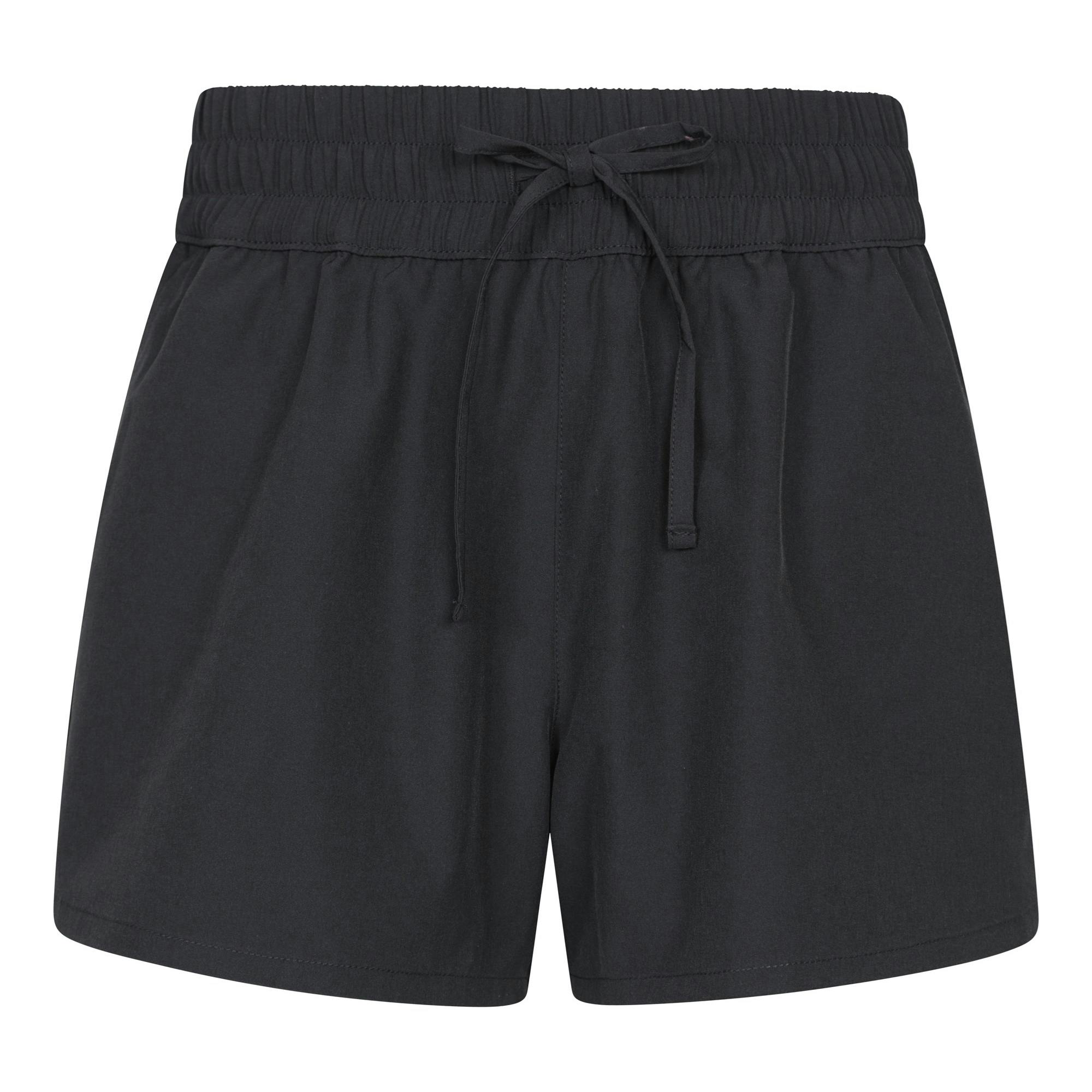 Mountain Warehouse Women's Black Tide Quick Dry Shorts - 12 Uk - 90% Polyester/10% Elastane