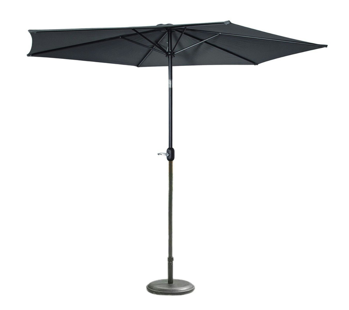 Giardino Grey 2.7M Round Garden Parasol