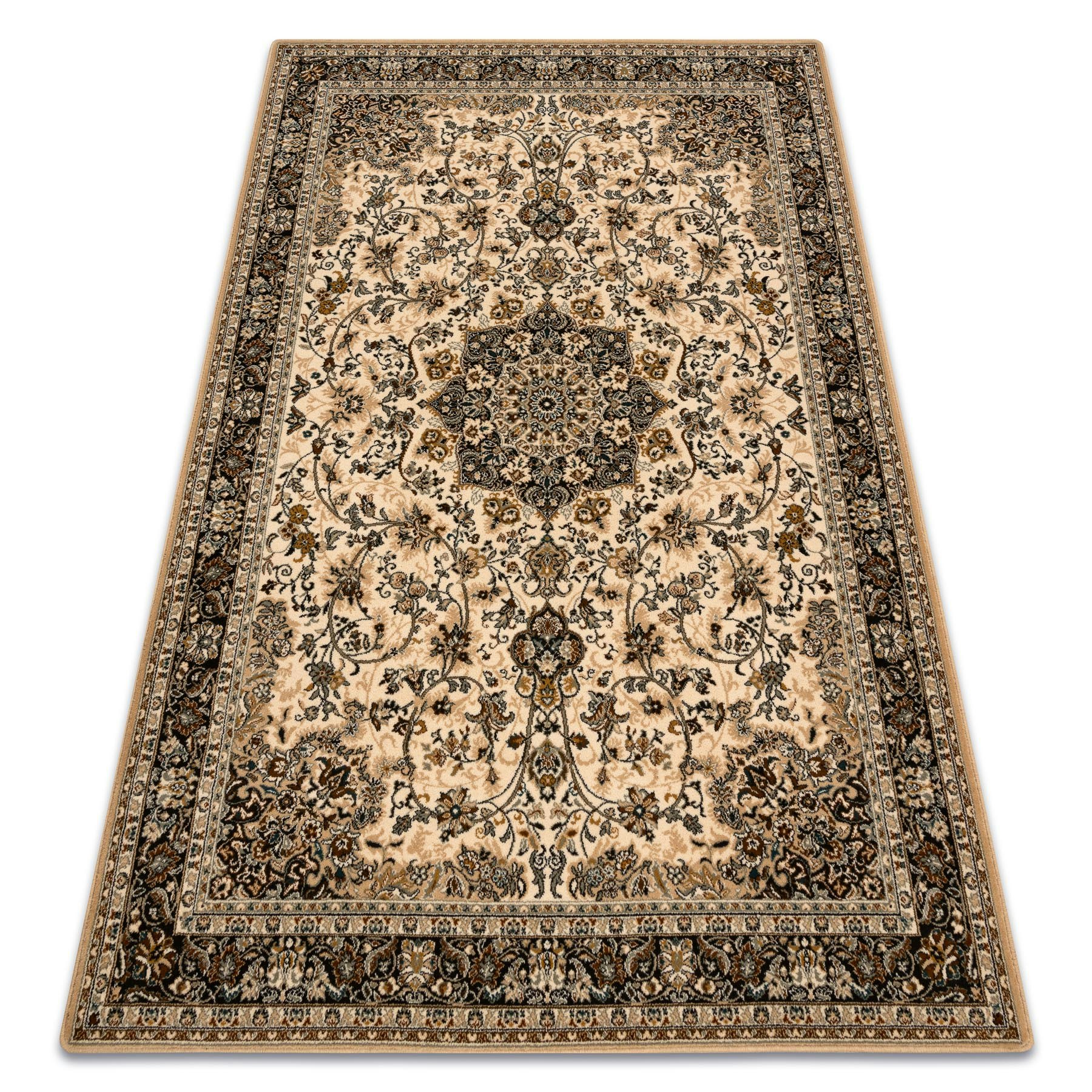 Rackhams Brown Wool Polonia Rug - Wool - 200Cm X 300Cm