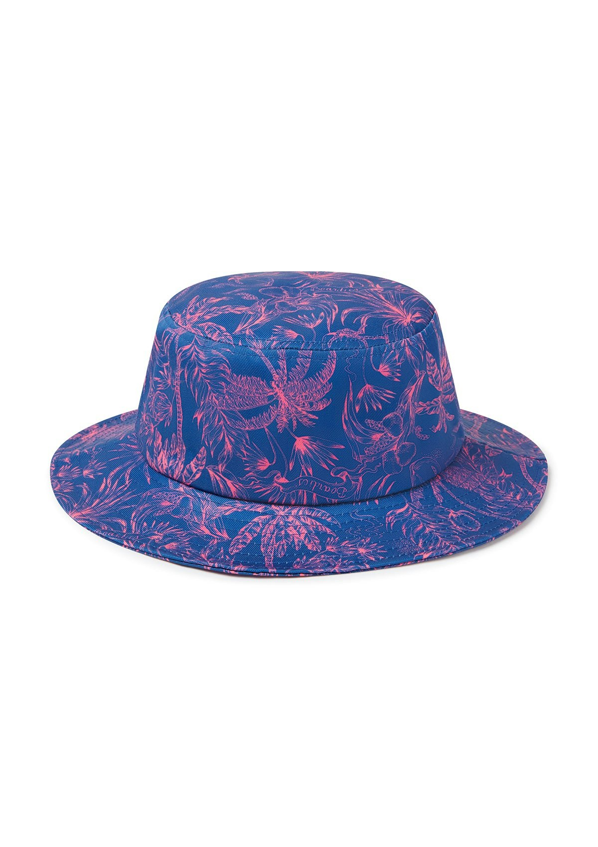 Boardies Blue Kids Palms Bucket Hat - 6-18 M