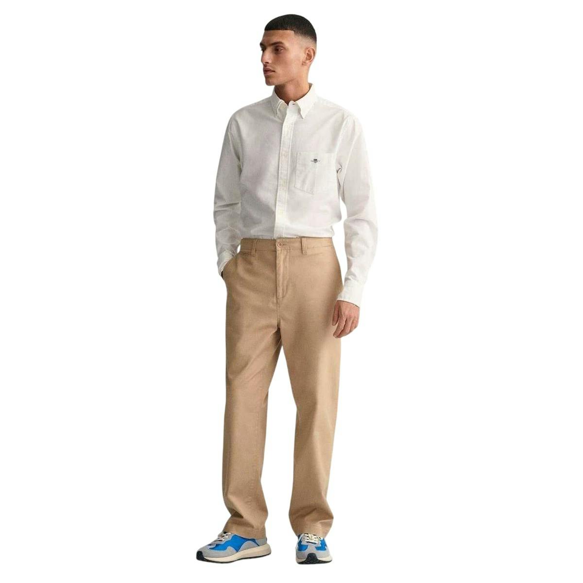 Gant Men's White Oxford Shirt - S - 100% Cotton