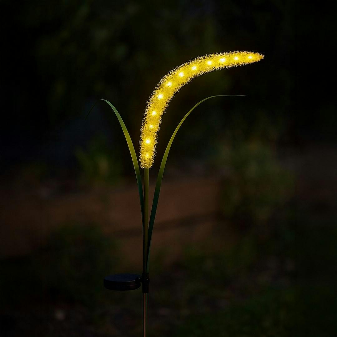 Milagro Green Setaria Solar Lamp 3000K Ip44