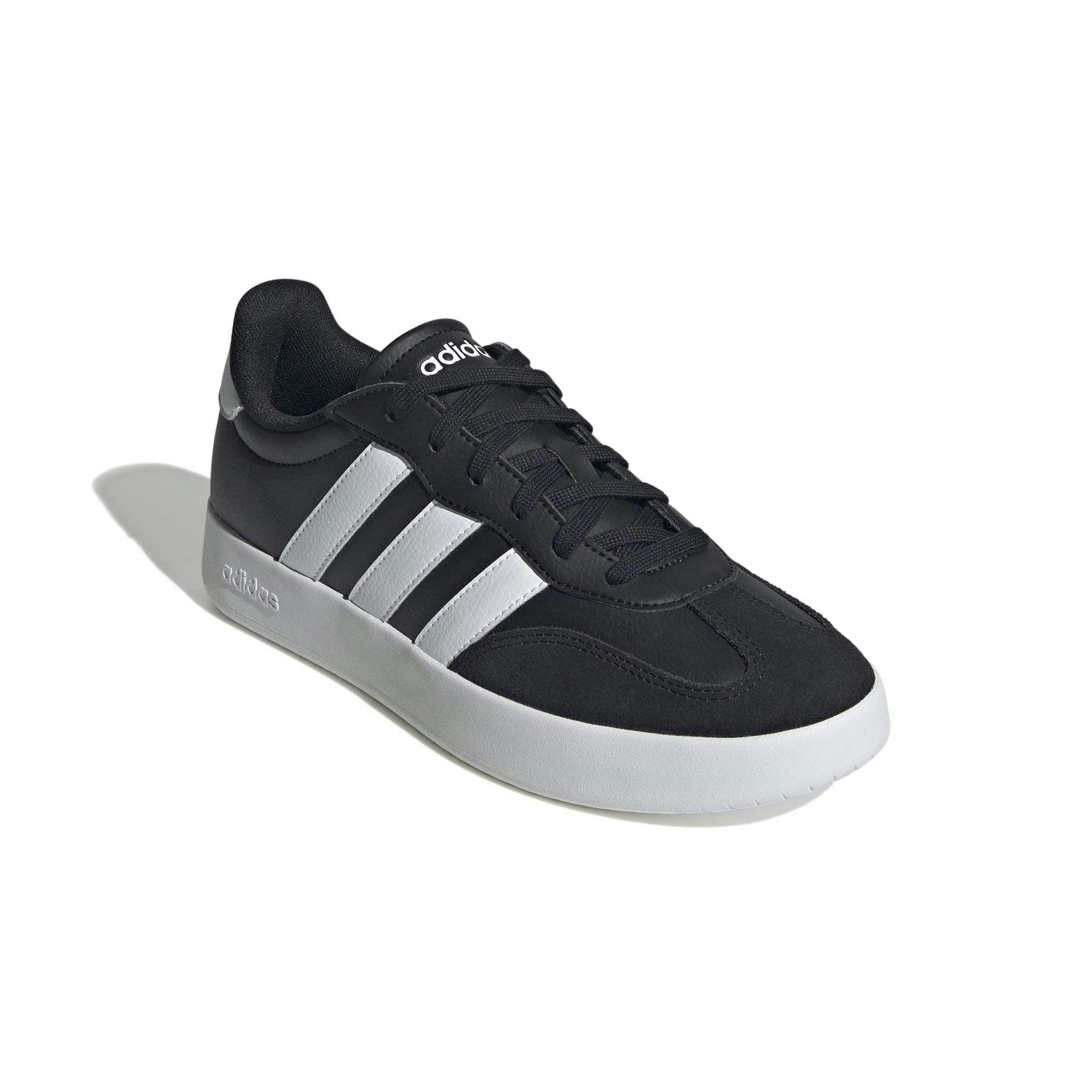 Adidas Men's Black/White Barreda Trainers - Uk 6 / Eu 39.5 / Us 6.5