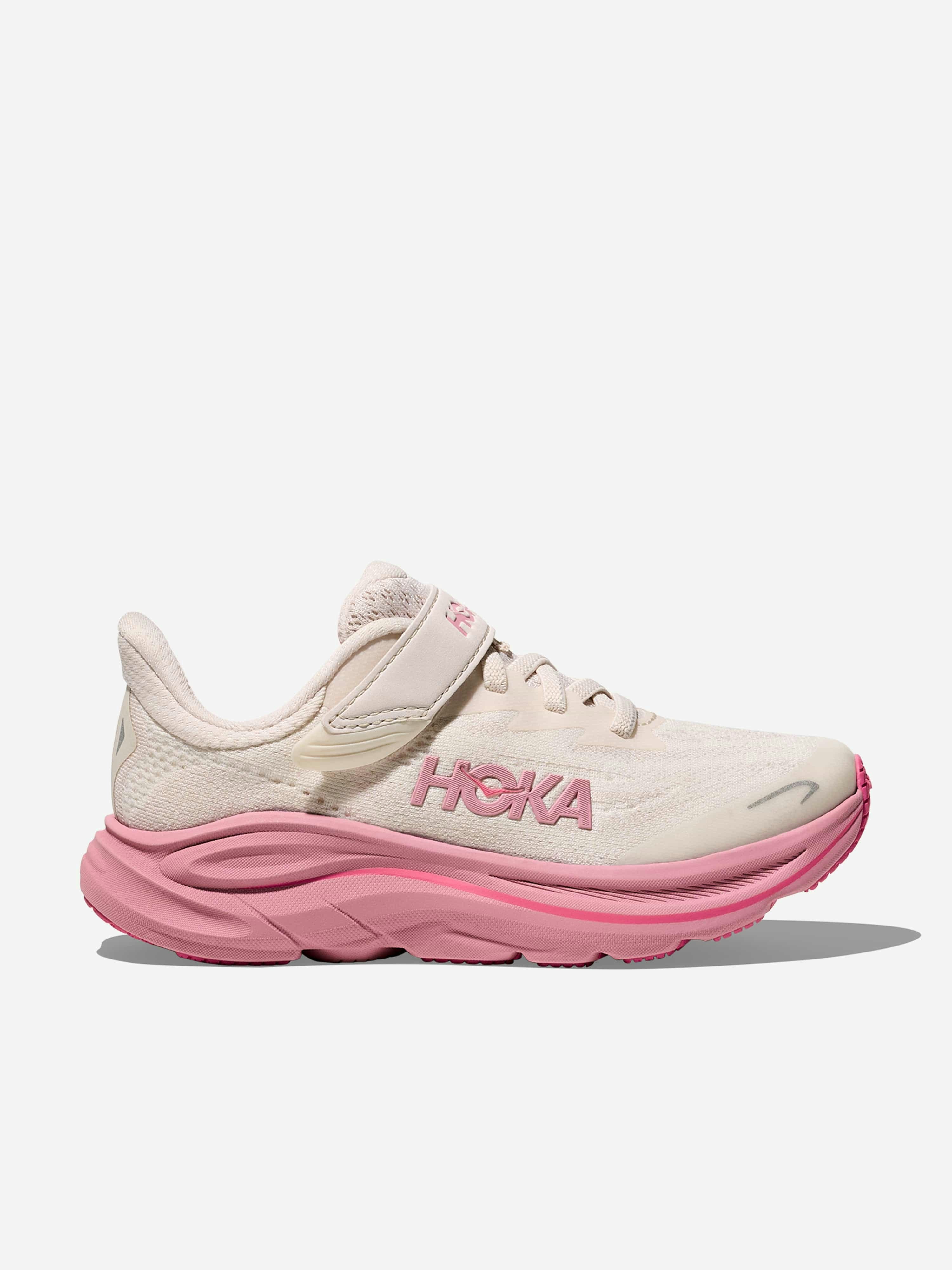 Hoka Girls Pink Clifton 10 Trainers In - Eu 28.5 Uk 10