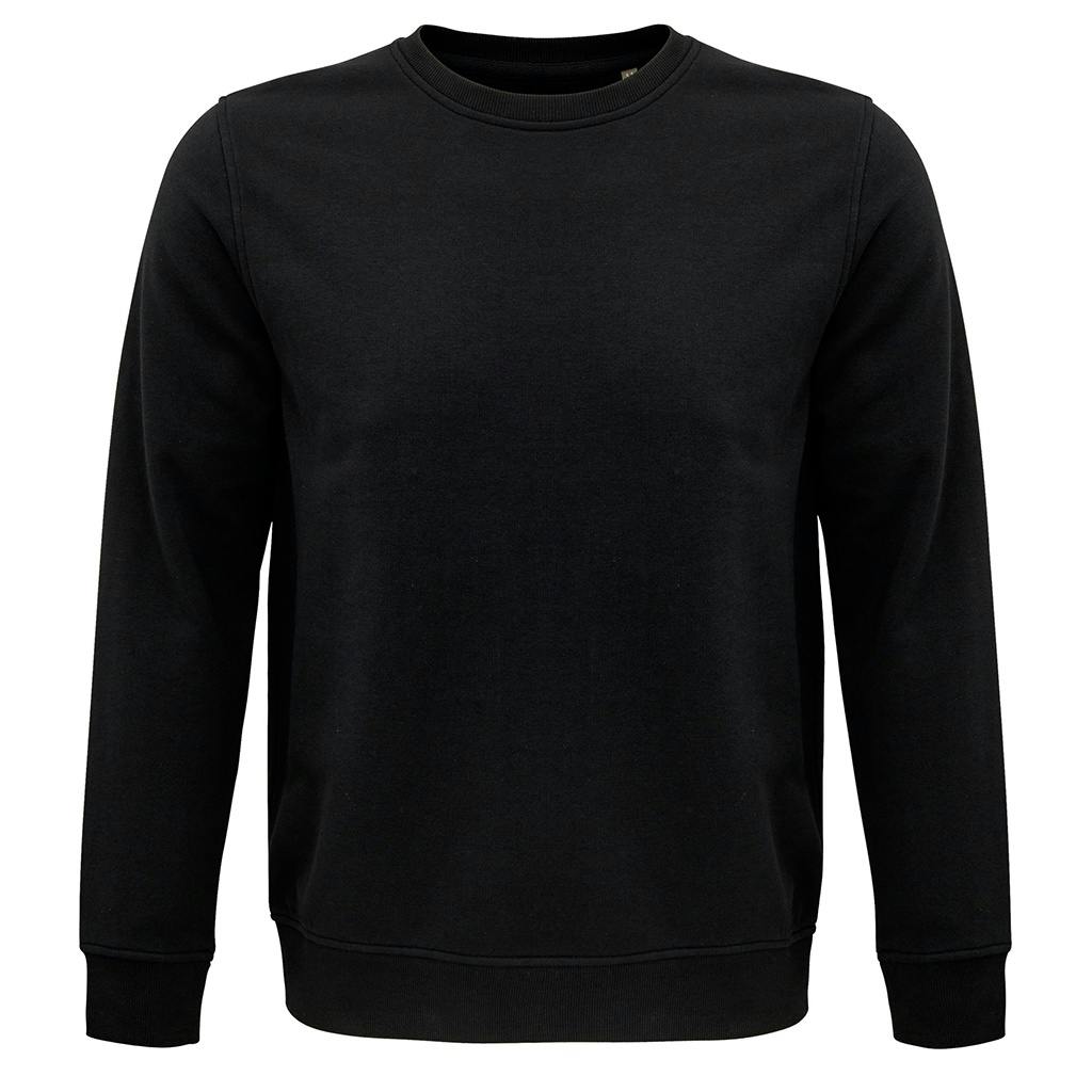 Sol's Men's Black Comet Sweatshirt In | Size: Xl - Image 3