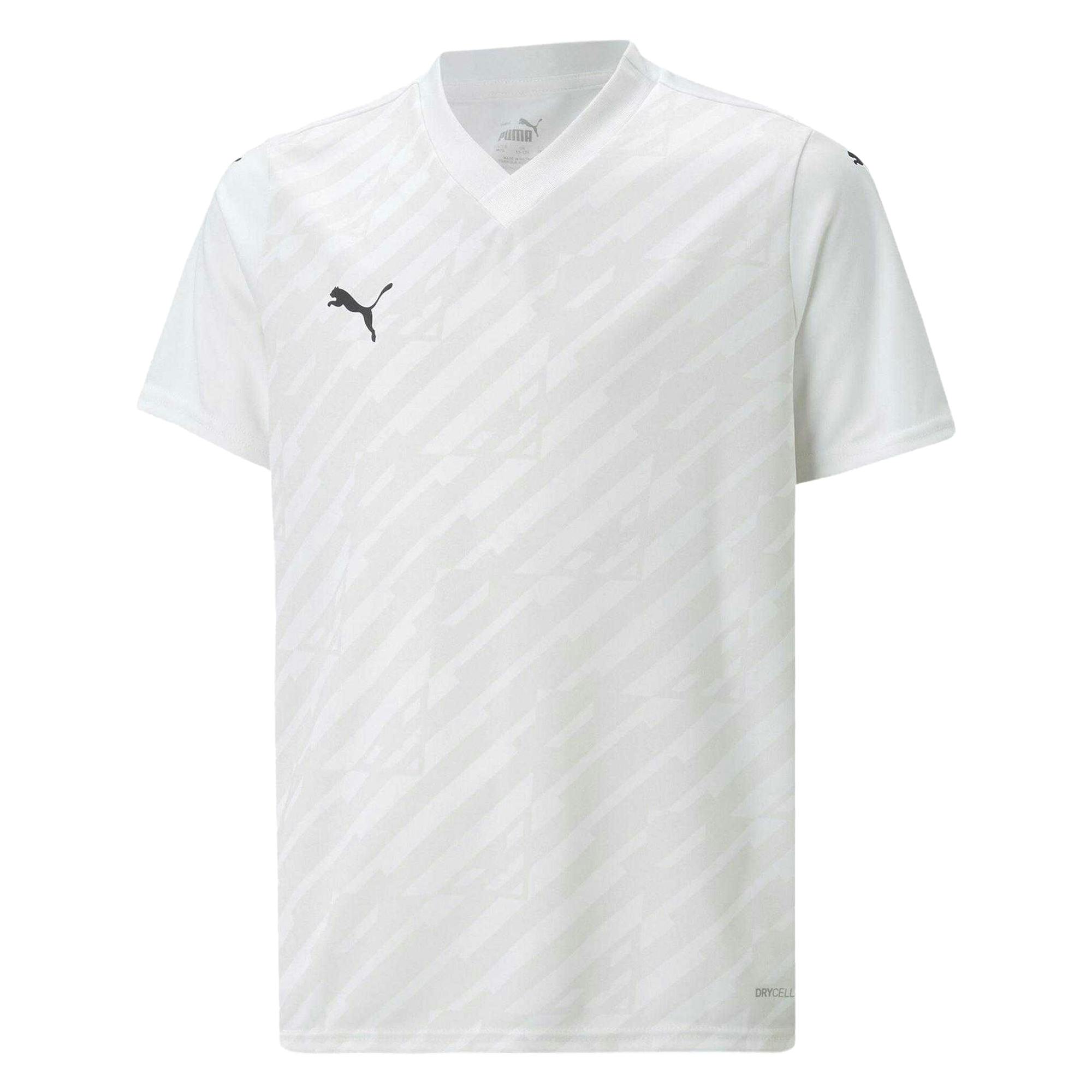 Puma White Kids Teamultimate T-Shirt - 9-10 Years - 100% Recycled Polyester