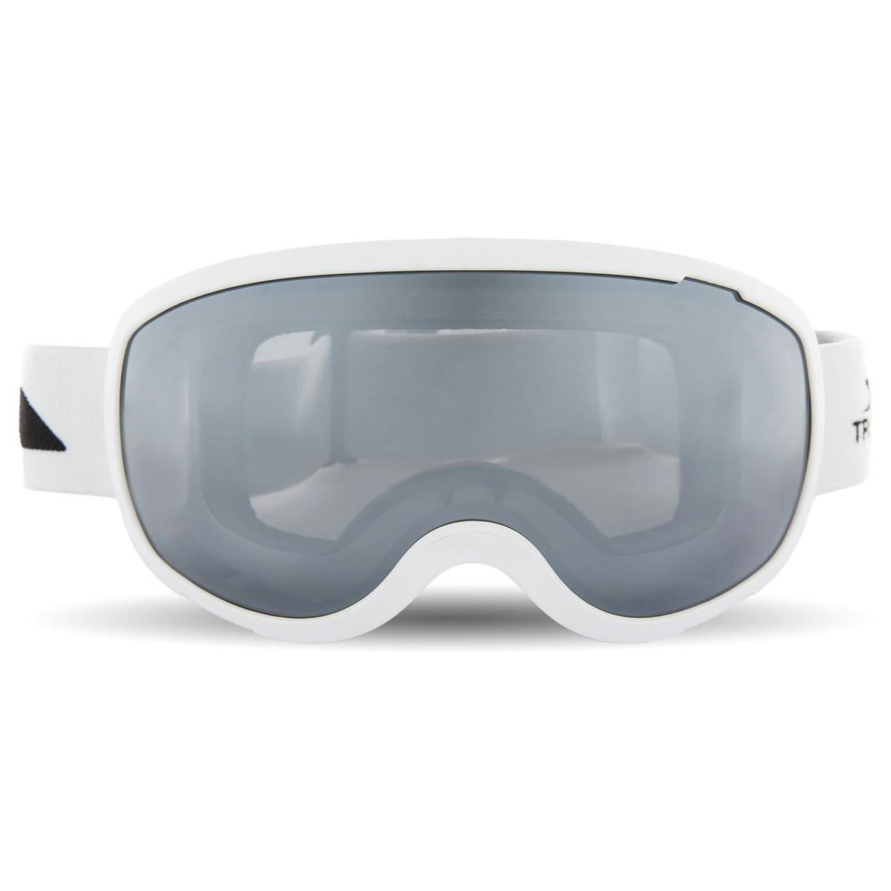 Trespass White Hawkeye Double Lens Ski Goggles - Matt - Matt - One Size