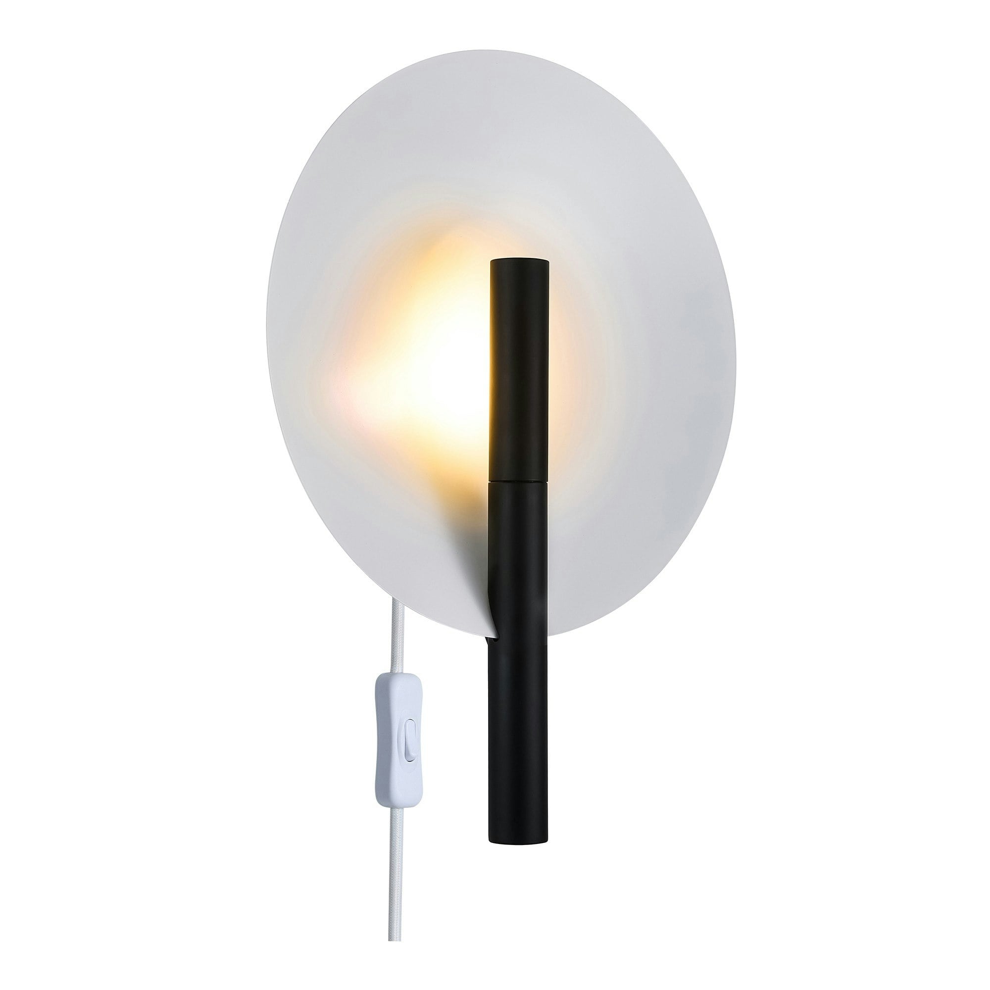 B&Q -  Furiko Metal Wall Light  Black,plug In Or Mains - Image 4
