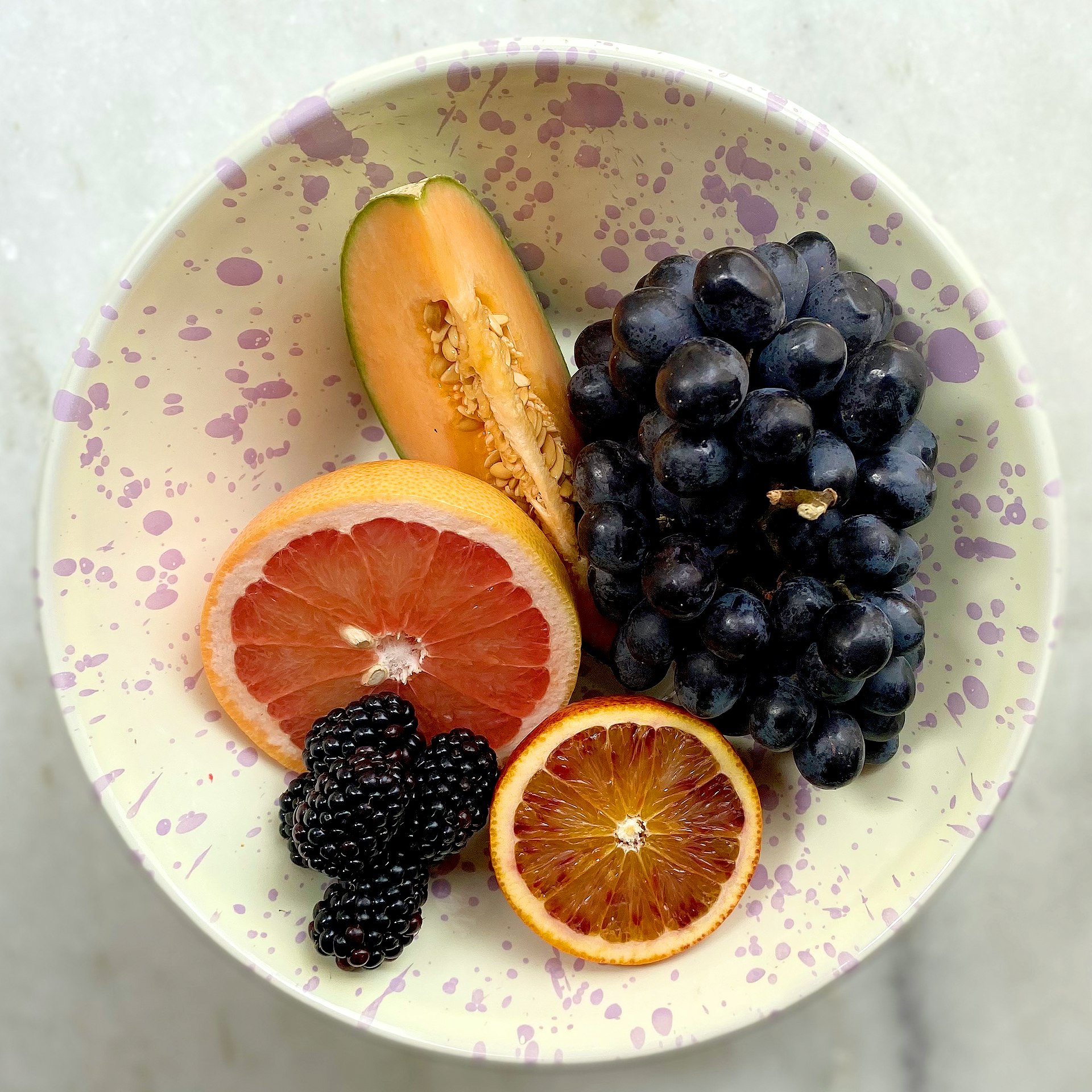 Rackhams Lilac Salad Bowl